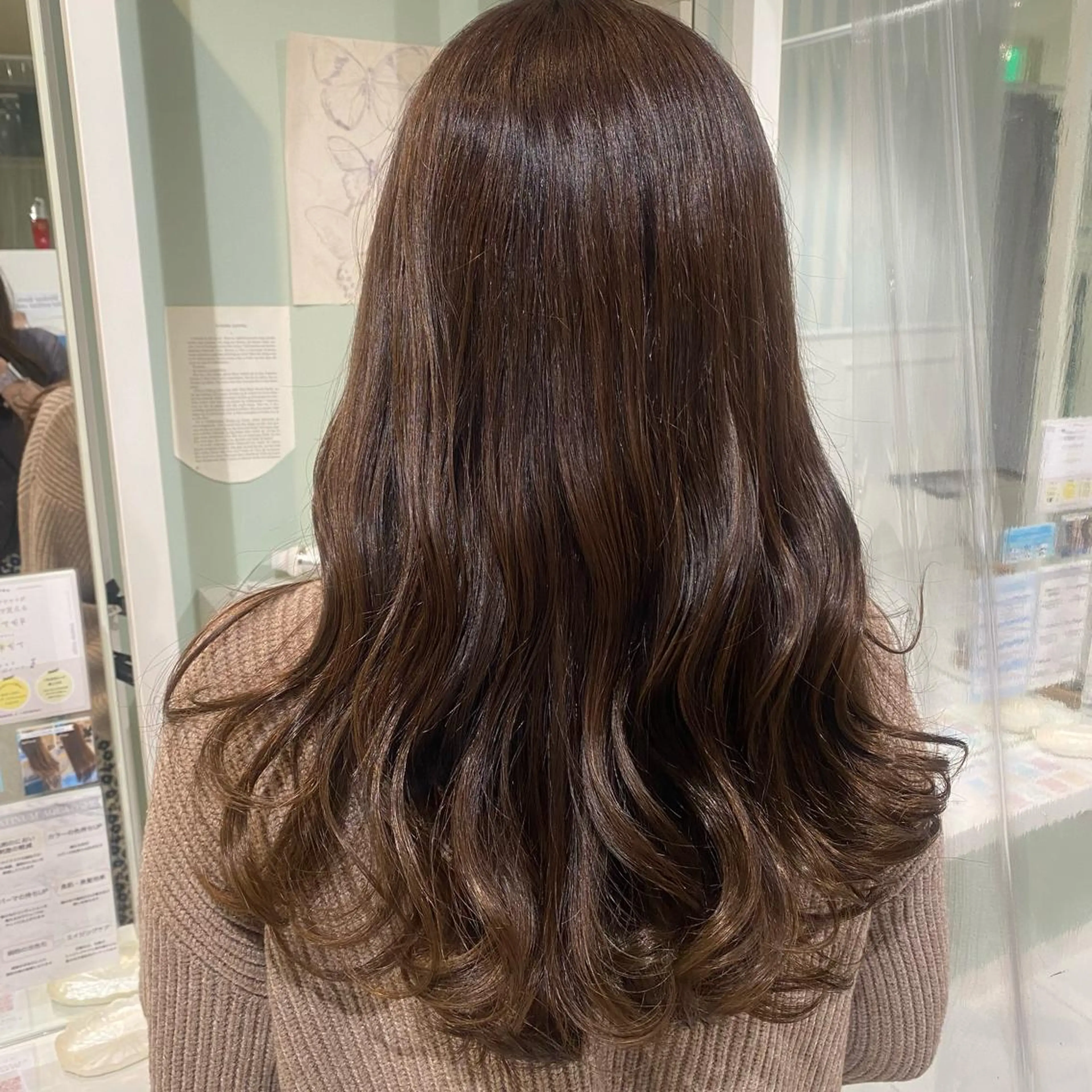 セミロング 長井 麻帆のヘアスタイル