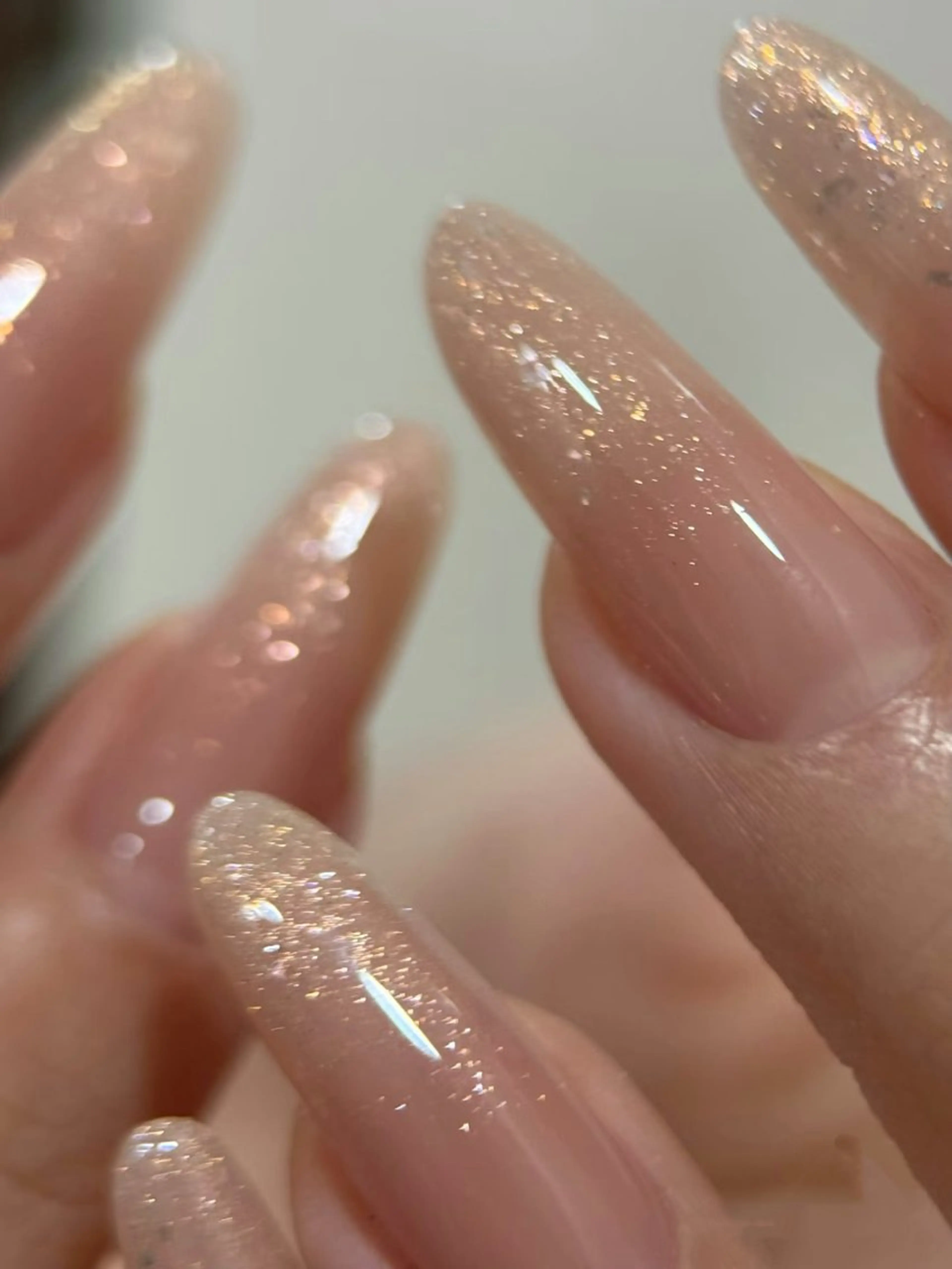 JRネイリスト　チップ長さだし　フラッシュ　オフあり(料金別)の写真