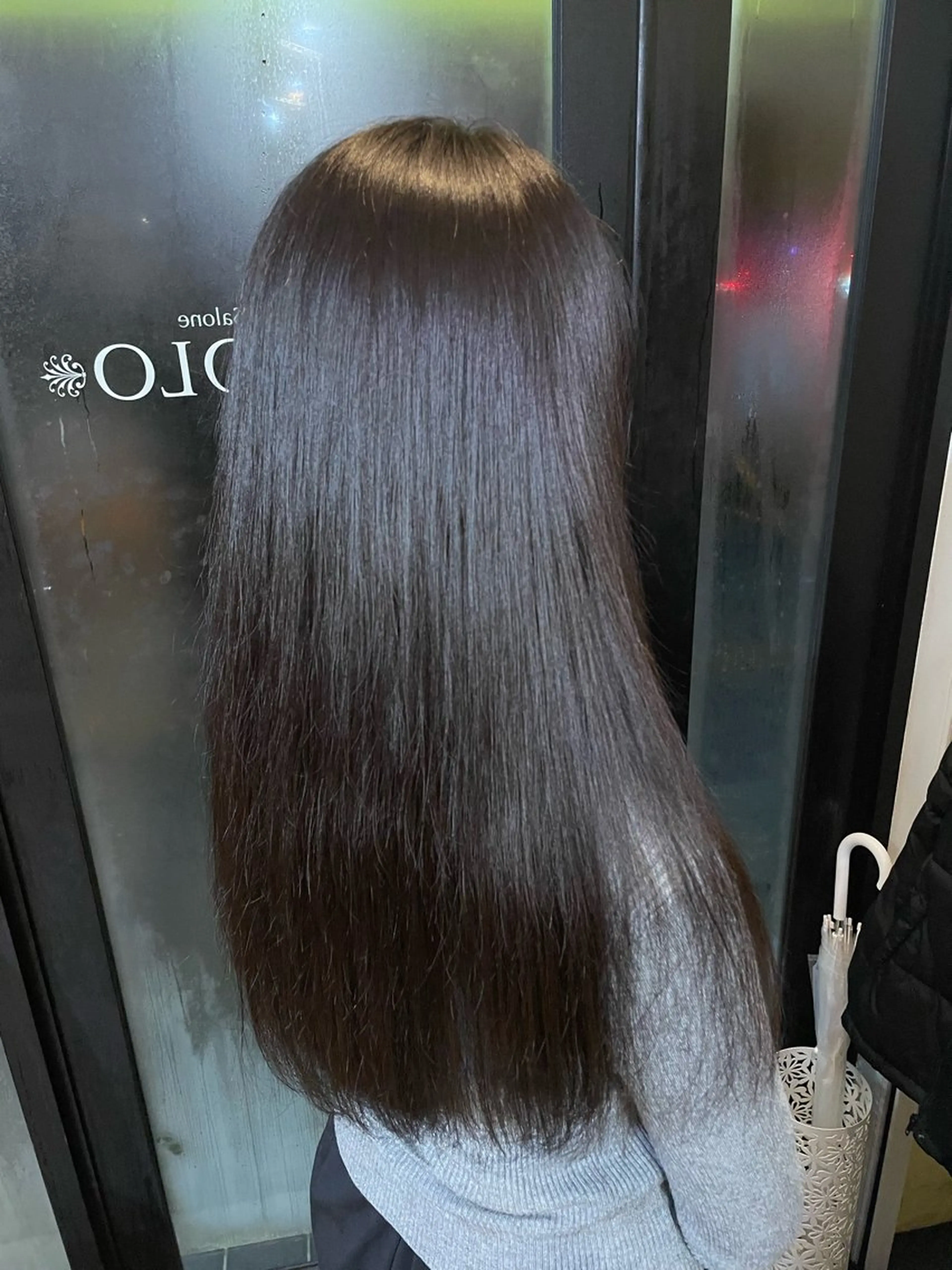 セミロング ヘアカラー トリートメント NICCOLO室見 Erinaのヘアスタイル