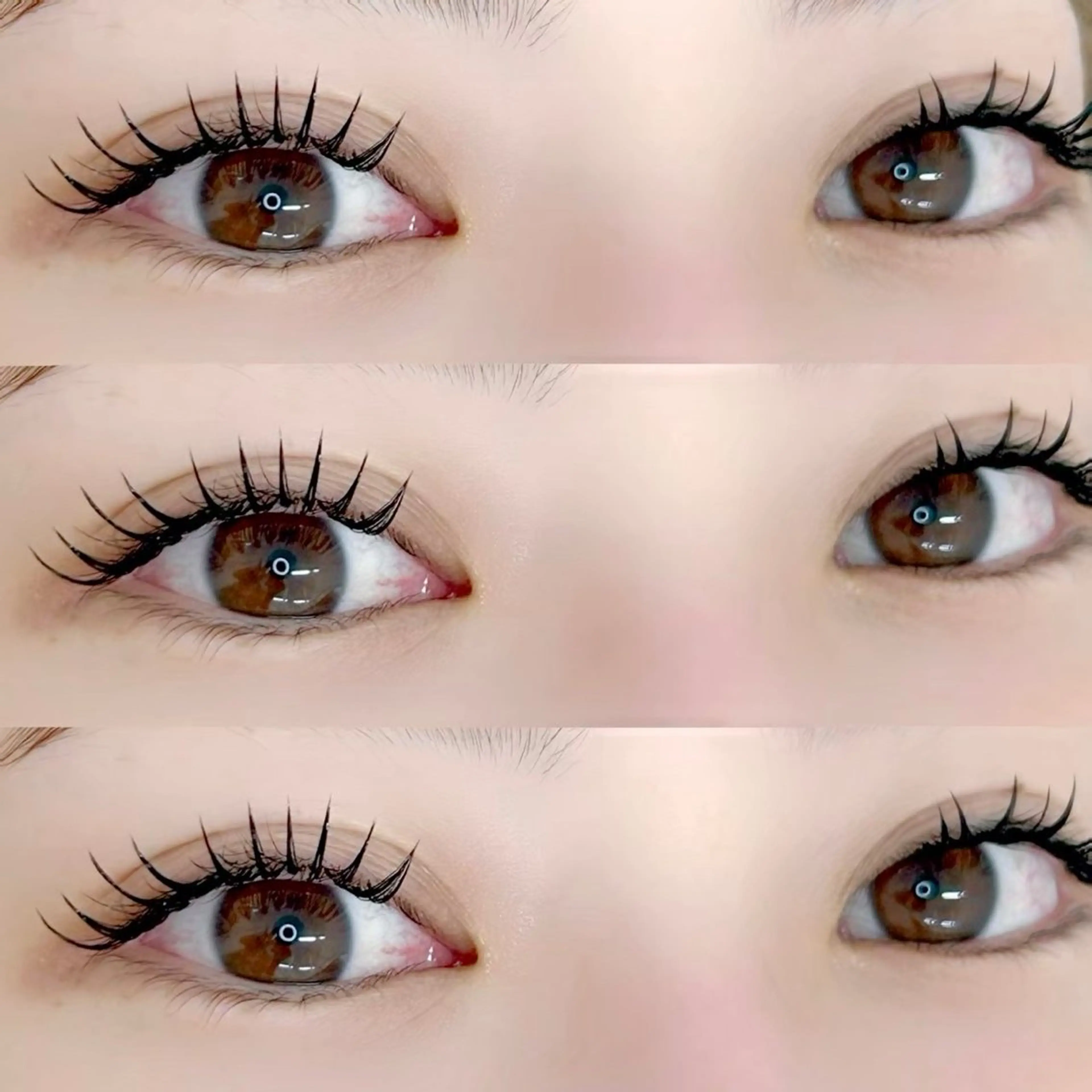 マツエク・マツパ 束感まつ毛 フラットラッシュ 韓国風マツエク マツエク アトリエFAM所属・アイラッシュ アトリエFAMのマツエク・マツパデザイン