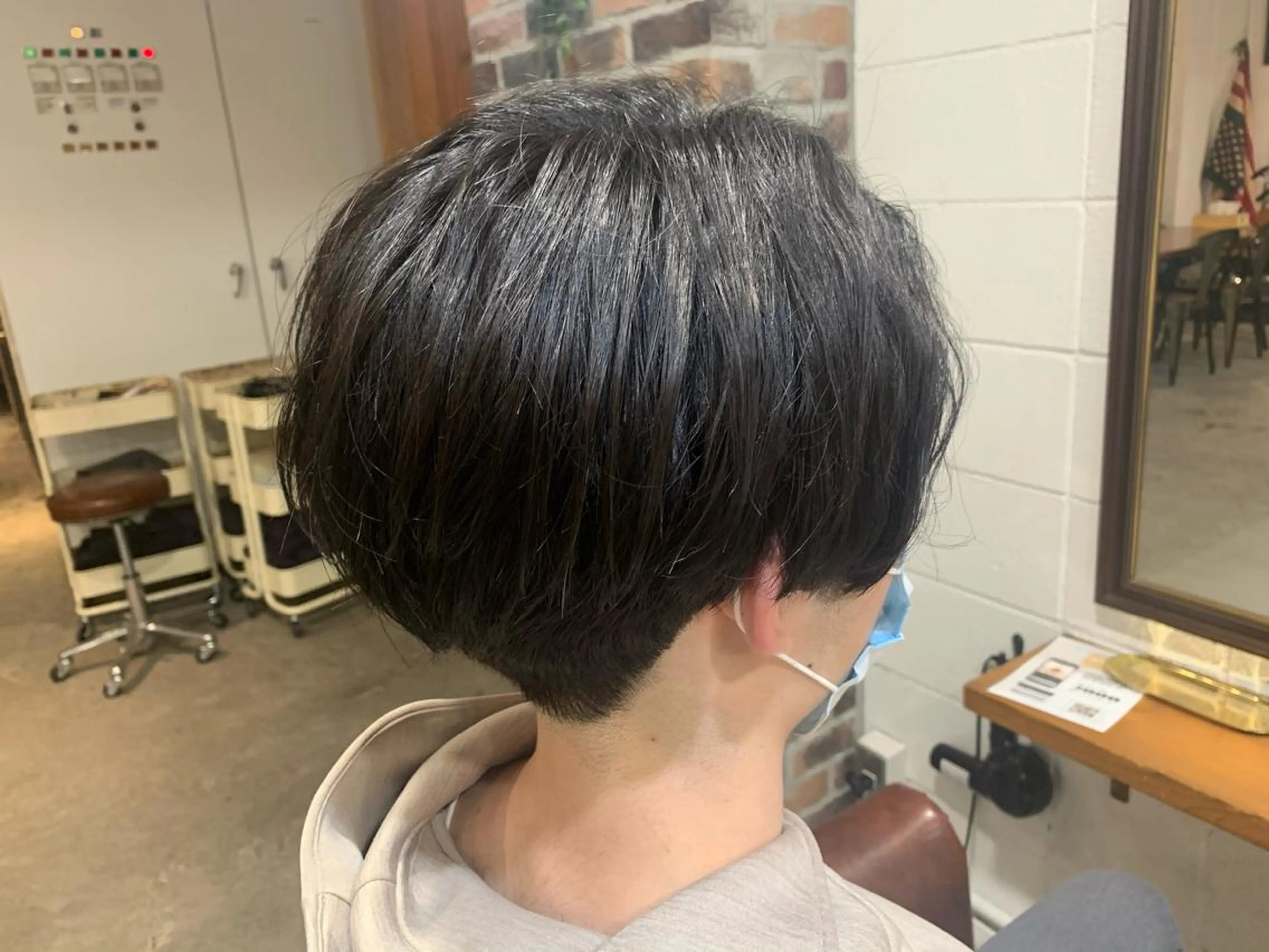 ショート メンズ ショート🌼パーマ 本間正子のヘアスタイル