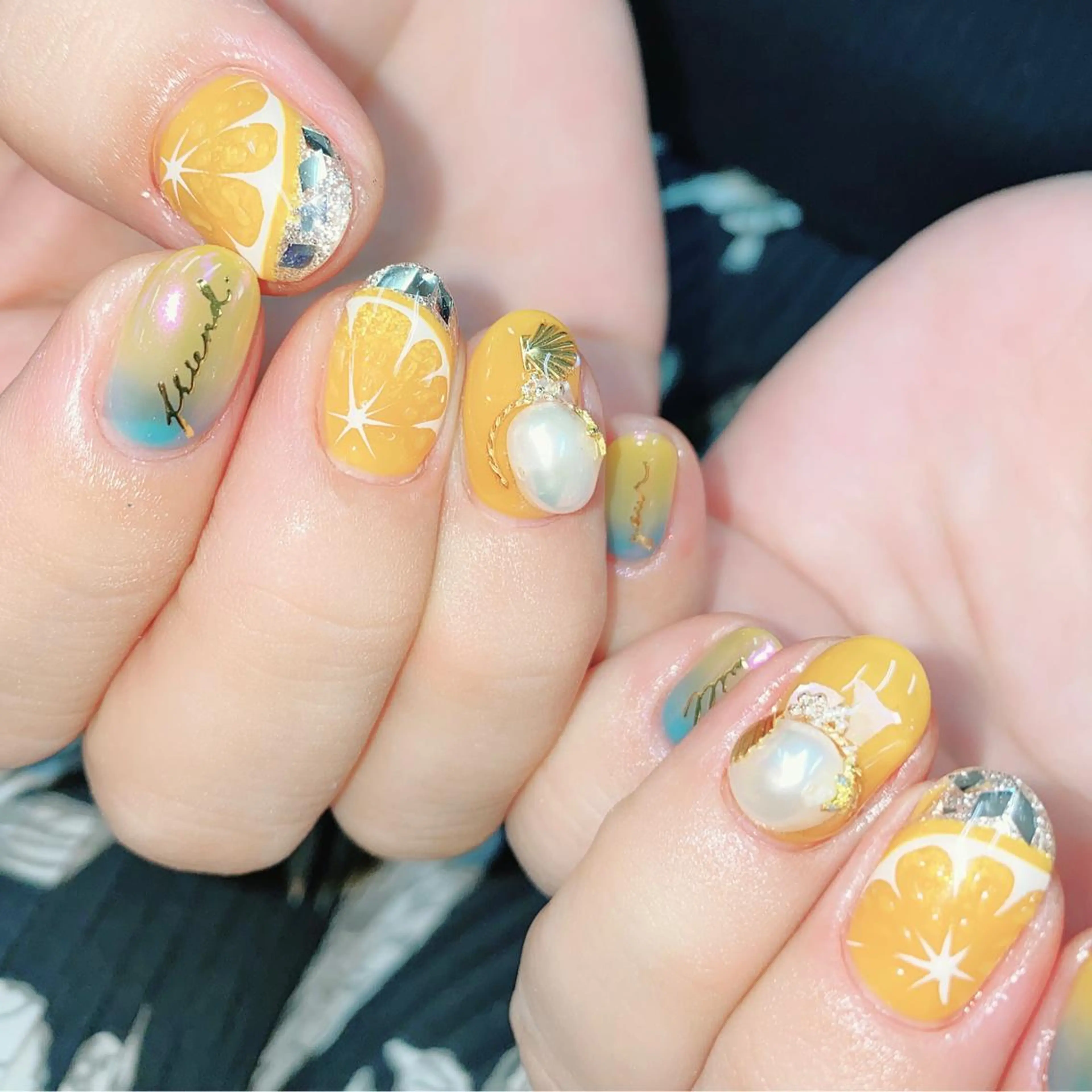 ネイル アートネイル ジェルネイル ニュアンスネイル パラジェル NAIL by STARry 川口のネイルデザイン