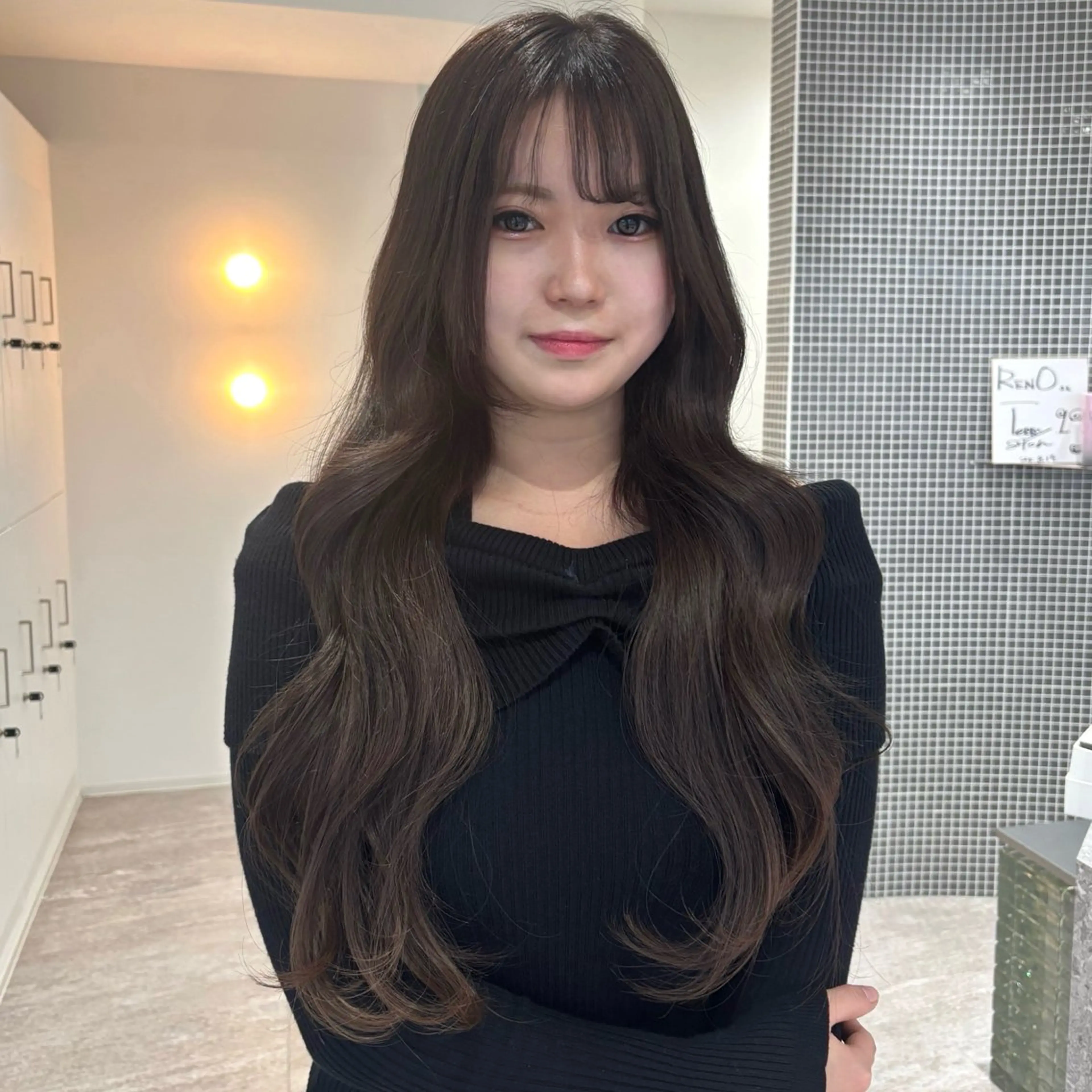 ロング RENO /櫻井 まおのヘアスタイル