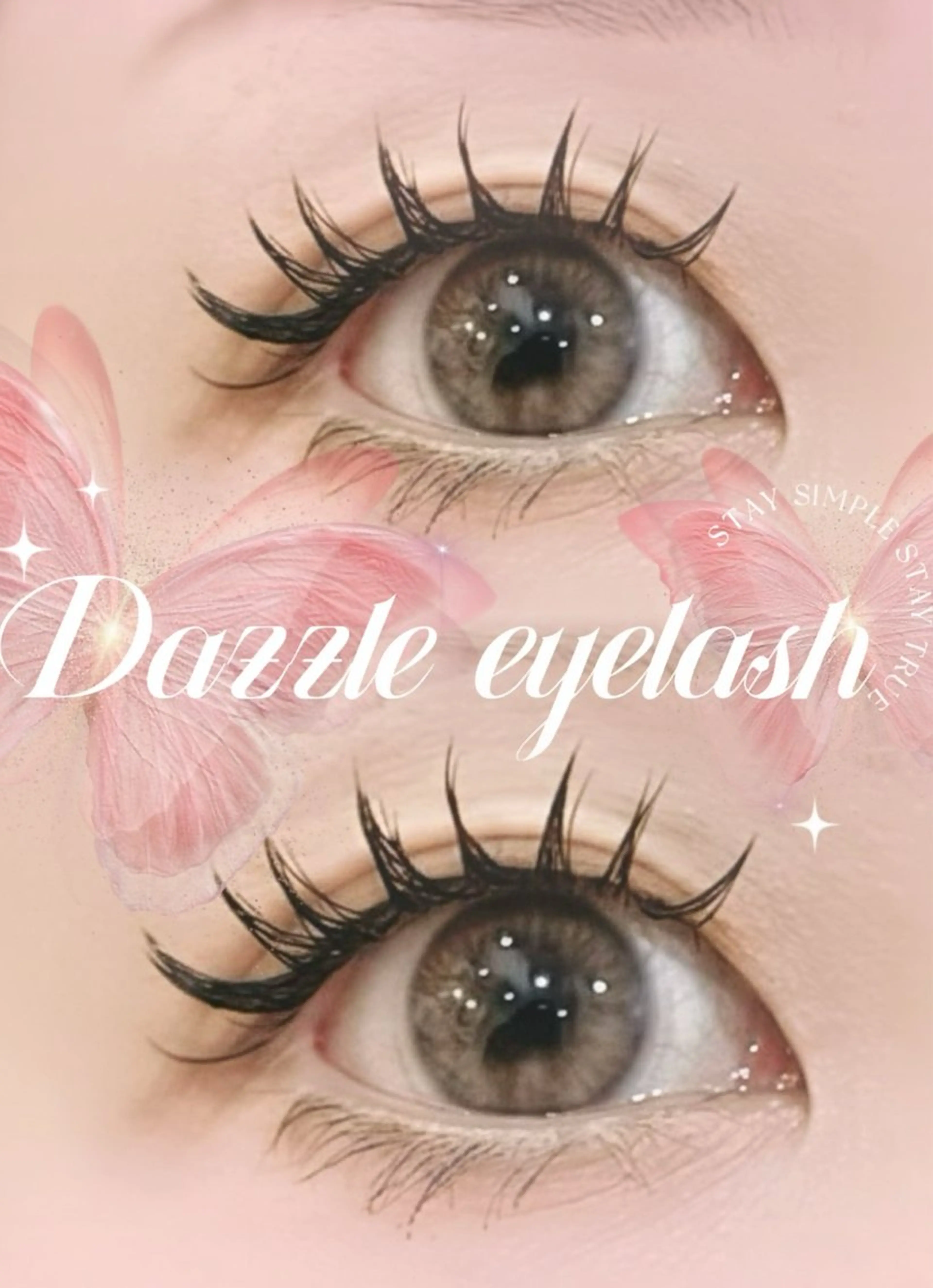 マツエク・マツパ 束感まつ毛 Dazzle eye lash所属・Dazzle綾瀬駅 ♡cocoroのマツエク・マツパデザイン