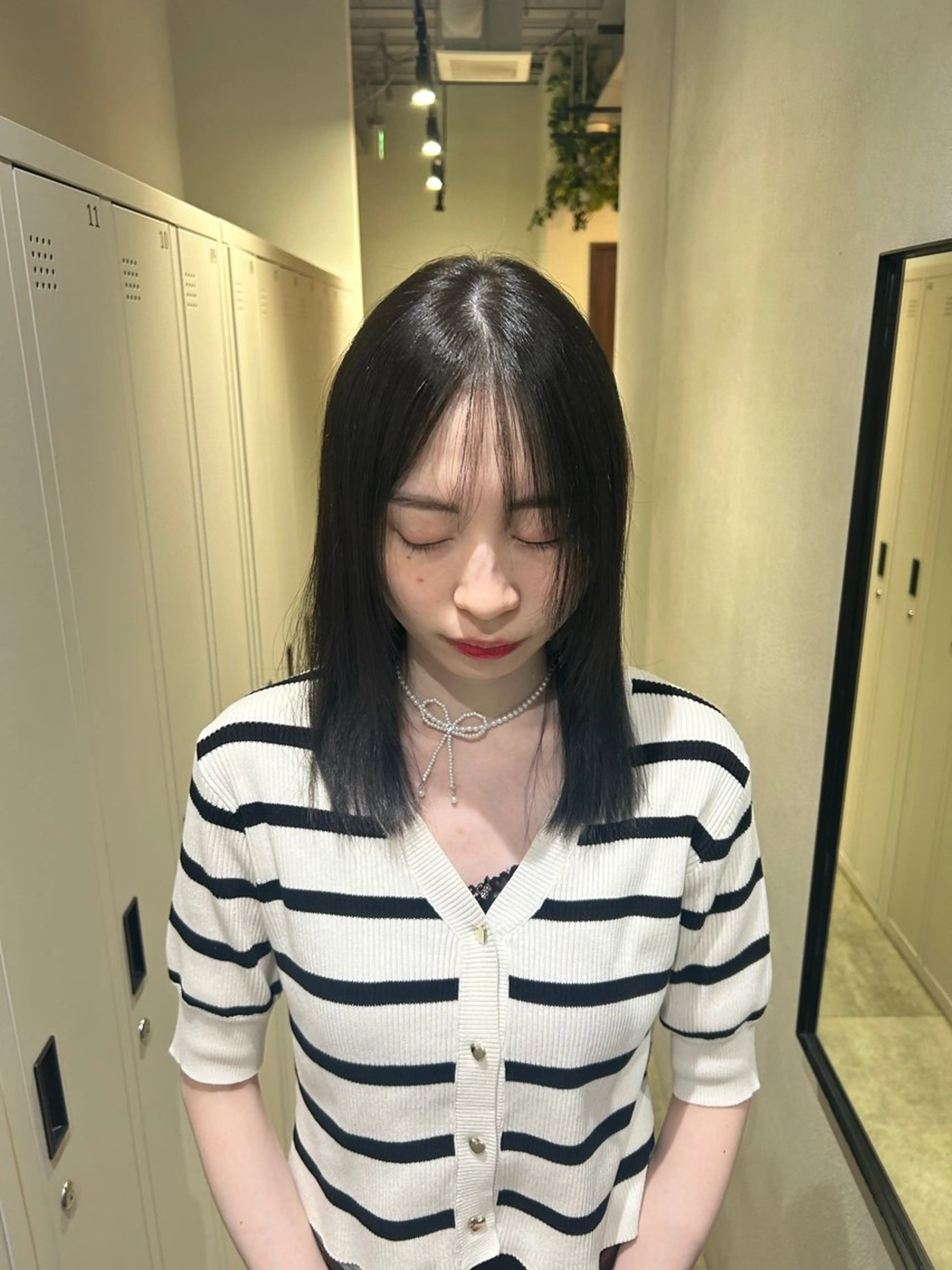 ミディアム ヘアカラー トリートメント おしゃれボブ/暖色 カラー🧶いろはのヘアスタイル