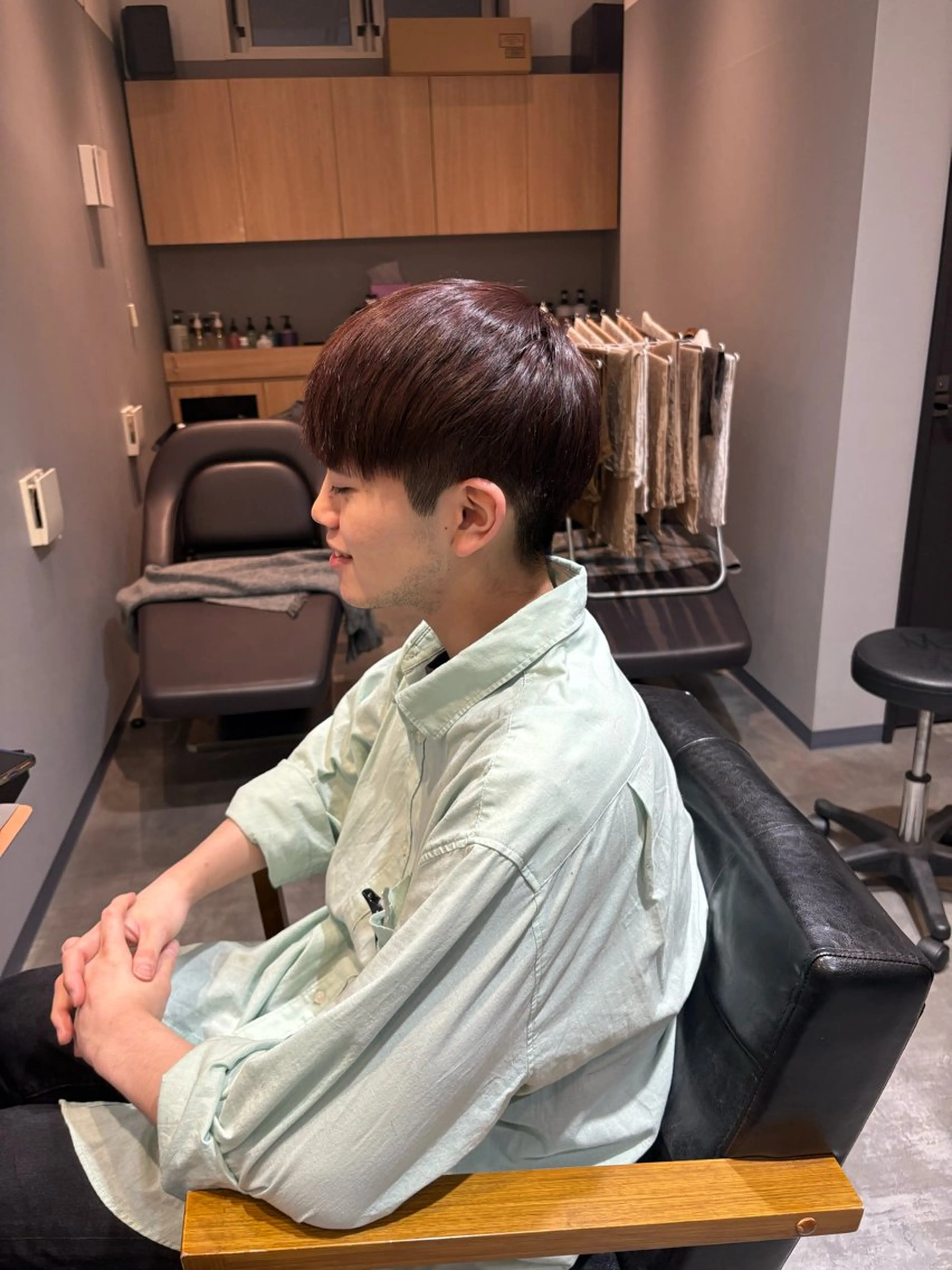 メンズ カット ヘアカラー 小堀 いぶきのヘアスタイル