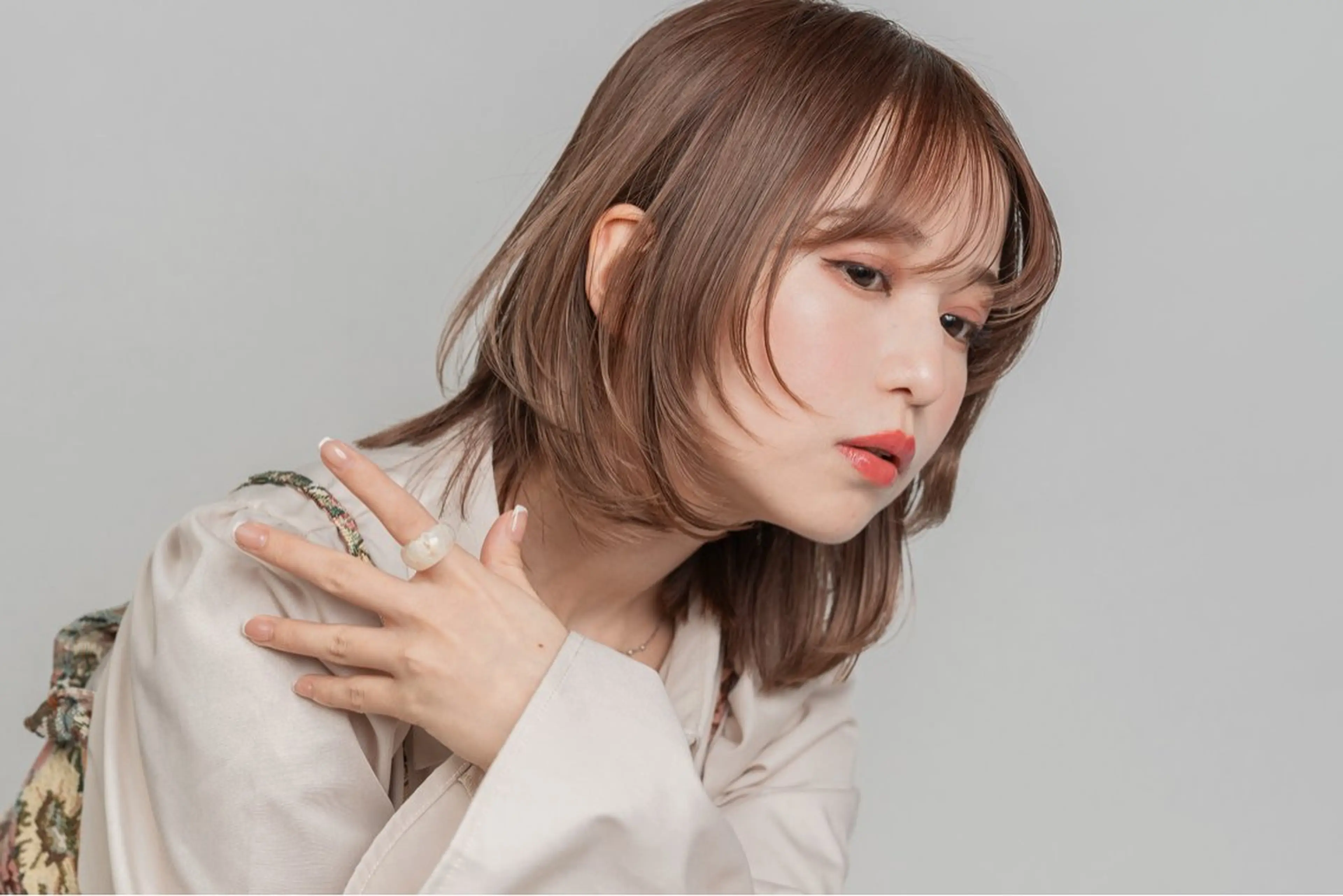 ショート レイヤーカット MAEDA 西金沢美容室のヘアスタイル