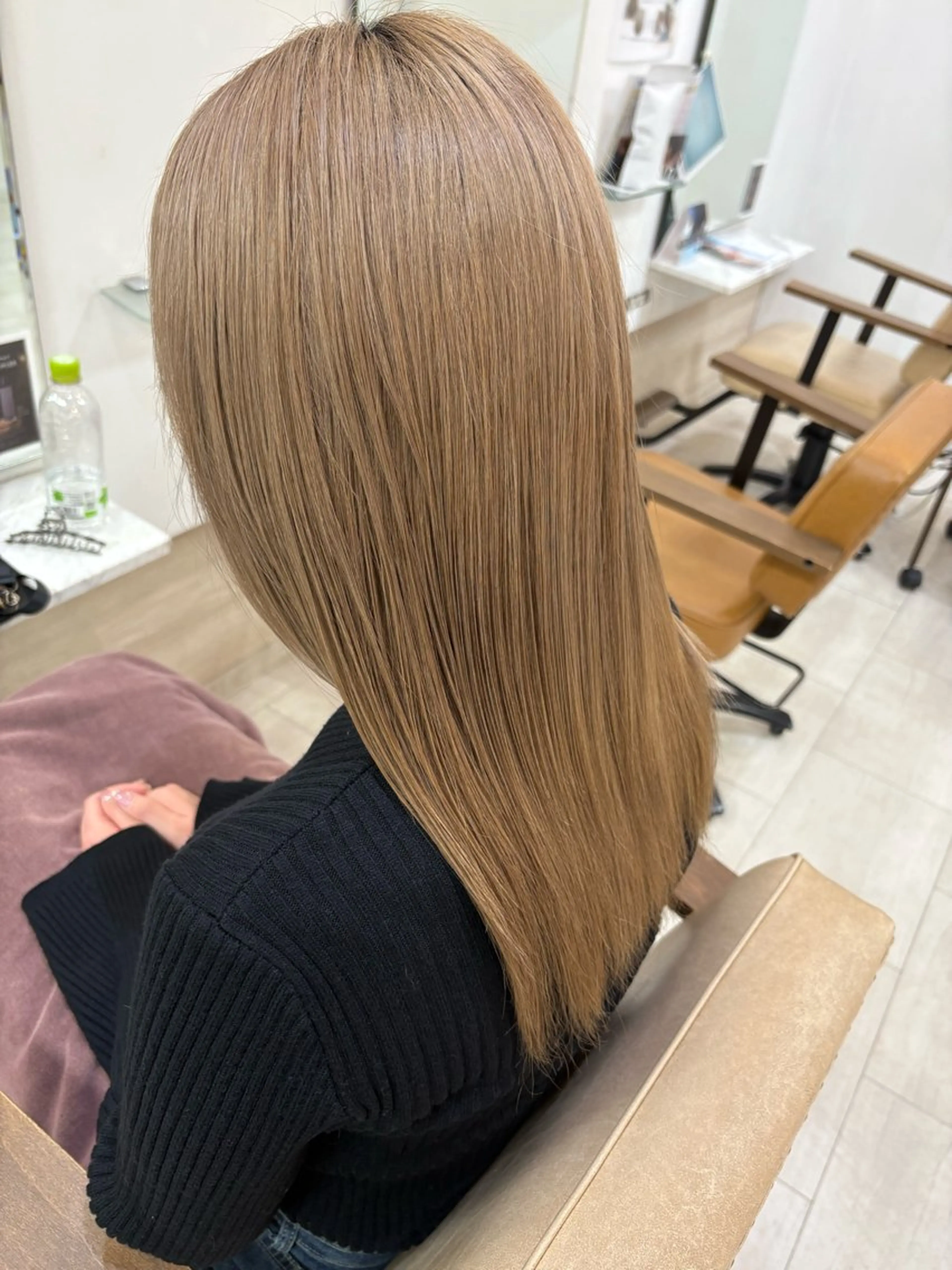 ロング トリートメント 栗田 優月のヘアスタイル