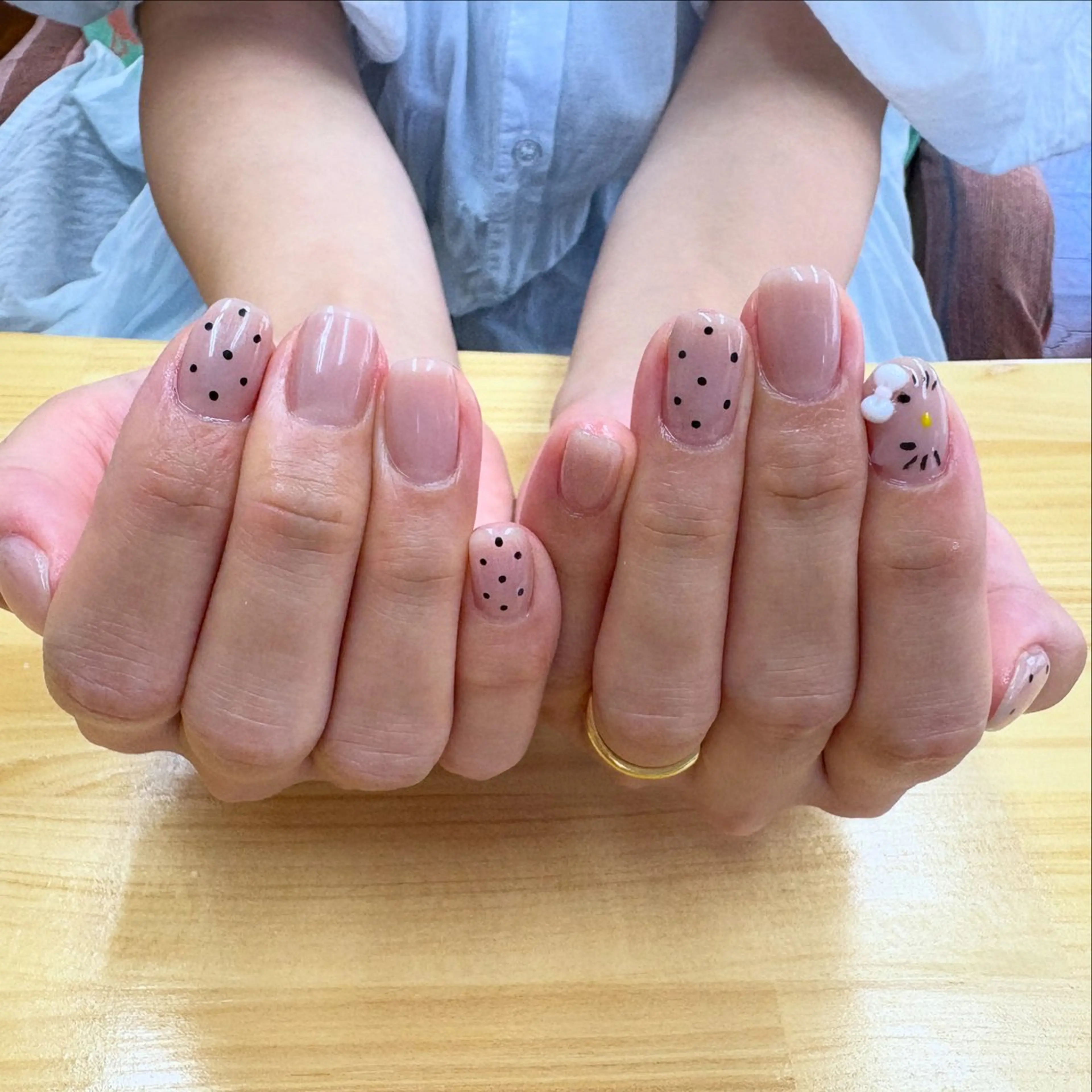 デザイン（チーク、フレンチ、ドット、持ち込みデザイン他）の写真