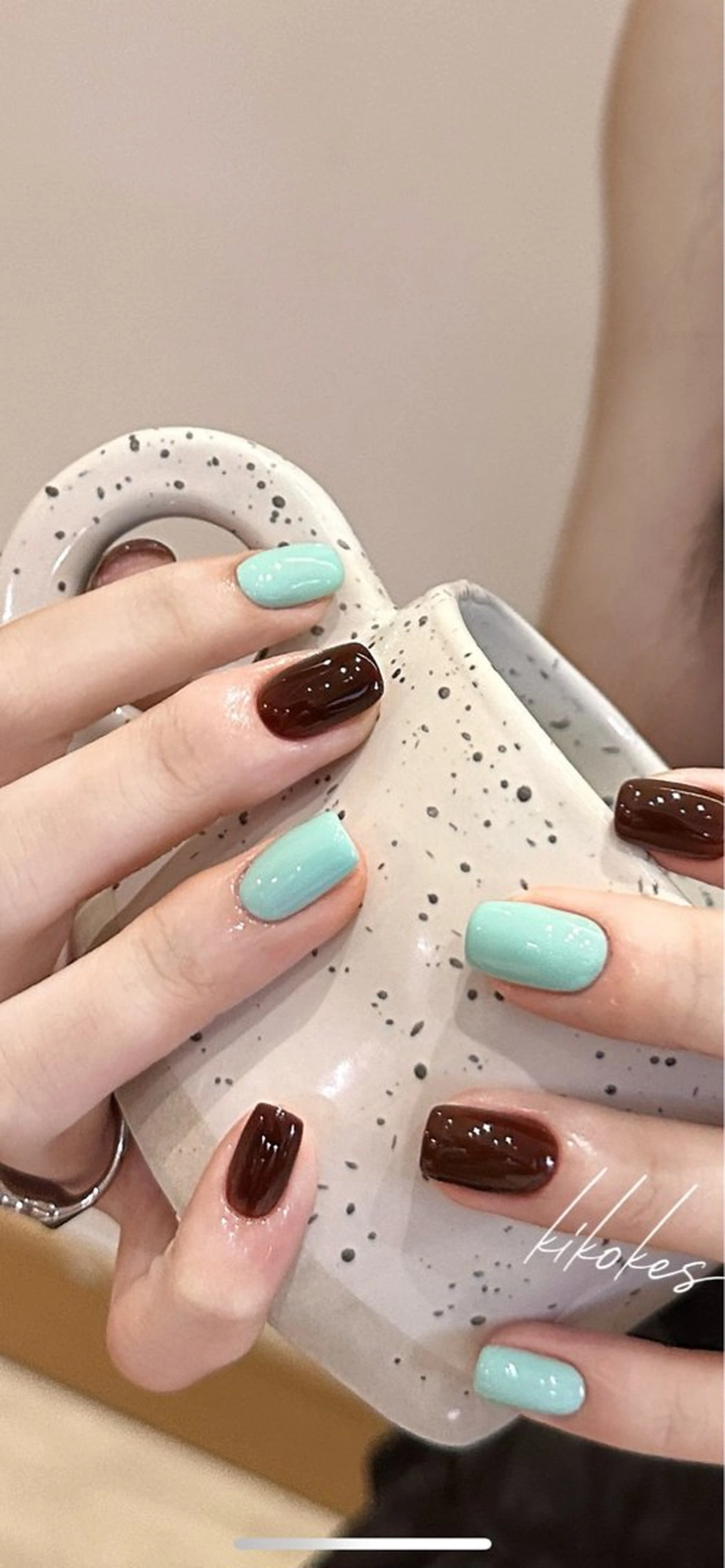 ネイル 長さだし専門店）H‘ami nailsalon新大久保所属・金子 希のネイルデザイン