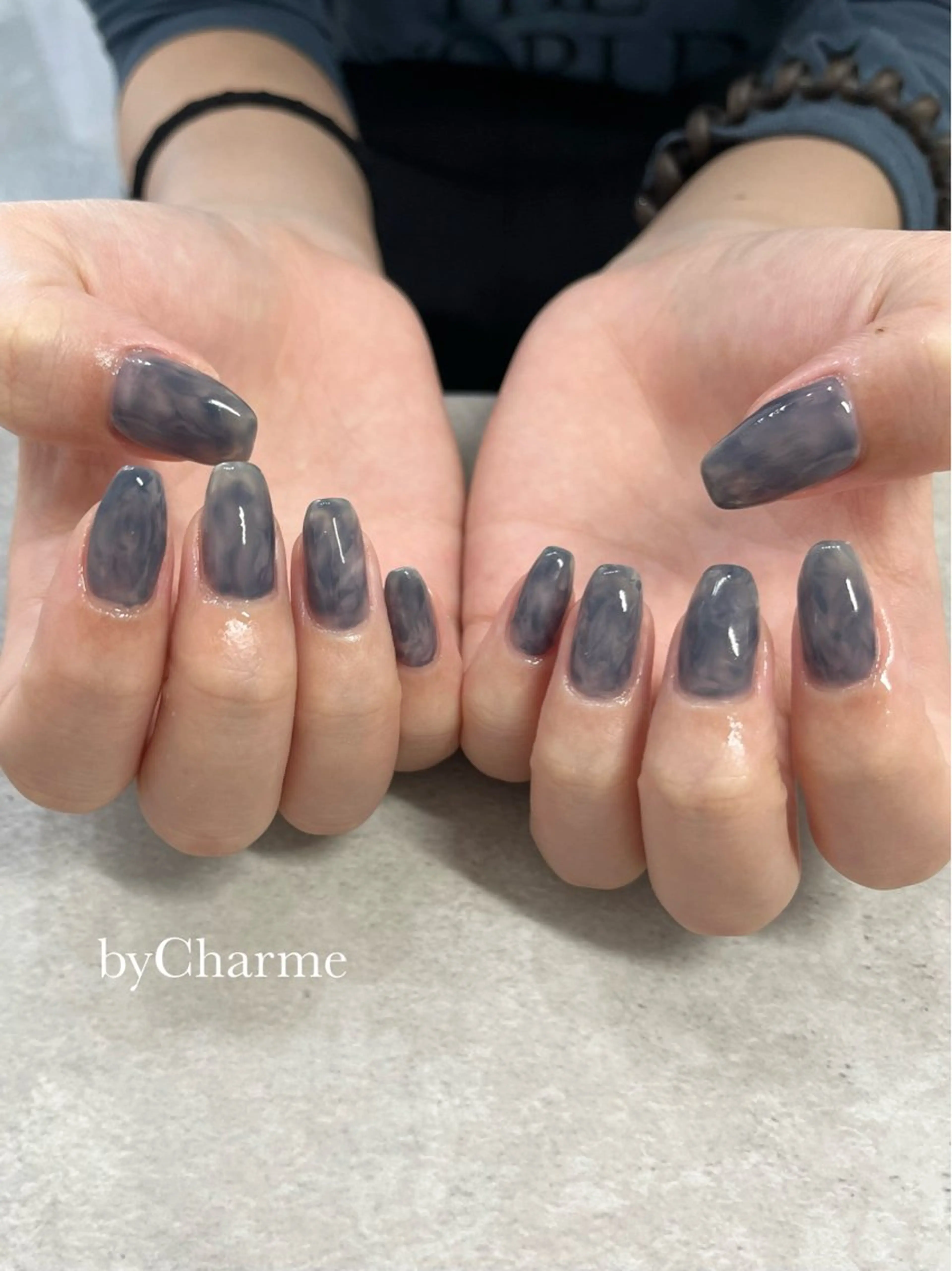 ネイル ワンカラーネイル Ray. Maayaのネイルデザイン