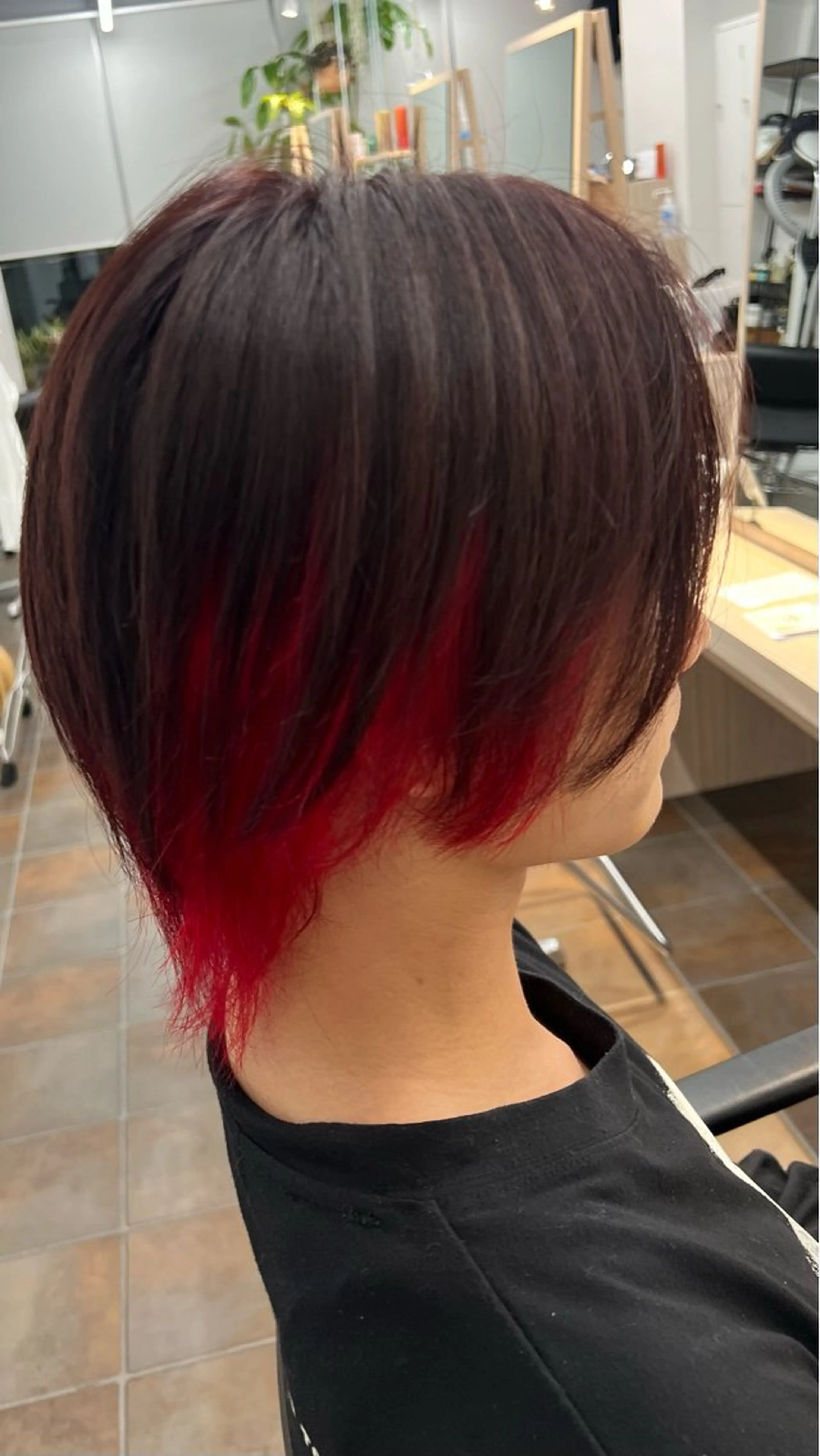 ショート カラー メンズ メンズウルフカット ウルフカット カット ヘアカラー レイヤーカット/ kotomiのヘアスタイル