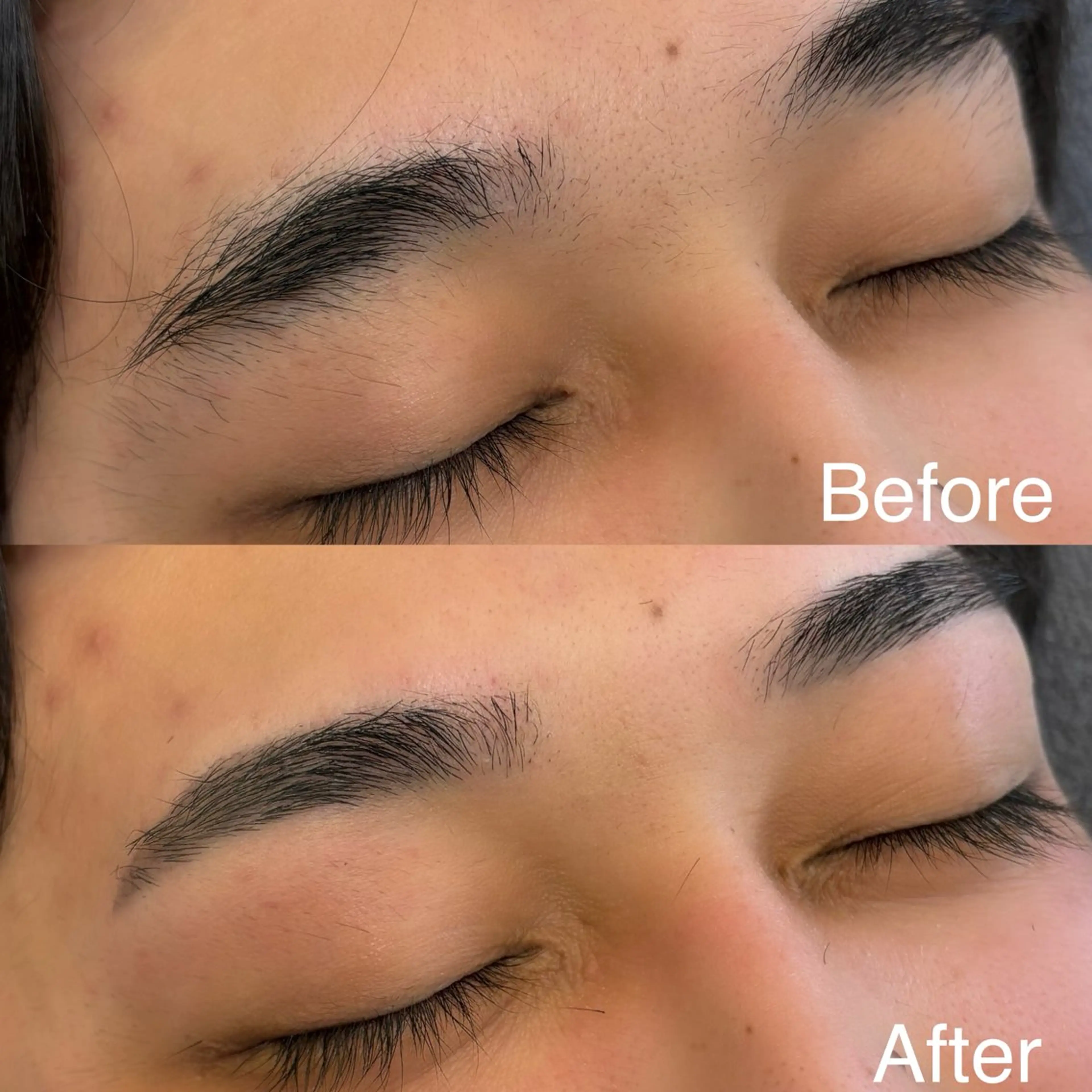 アイブロウ メンズアイブロウ 眉毛ワックス脱毛 西脇 有紀のエステ・リラクイメージ