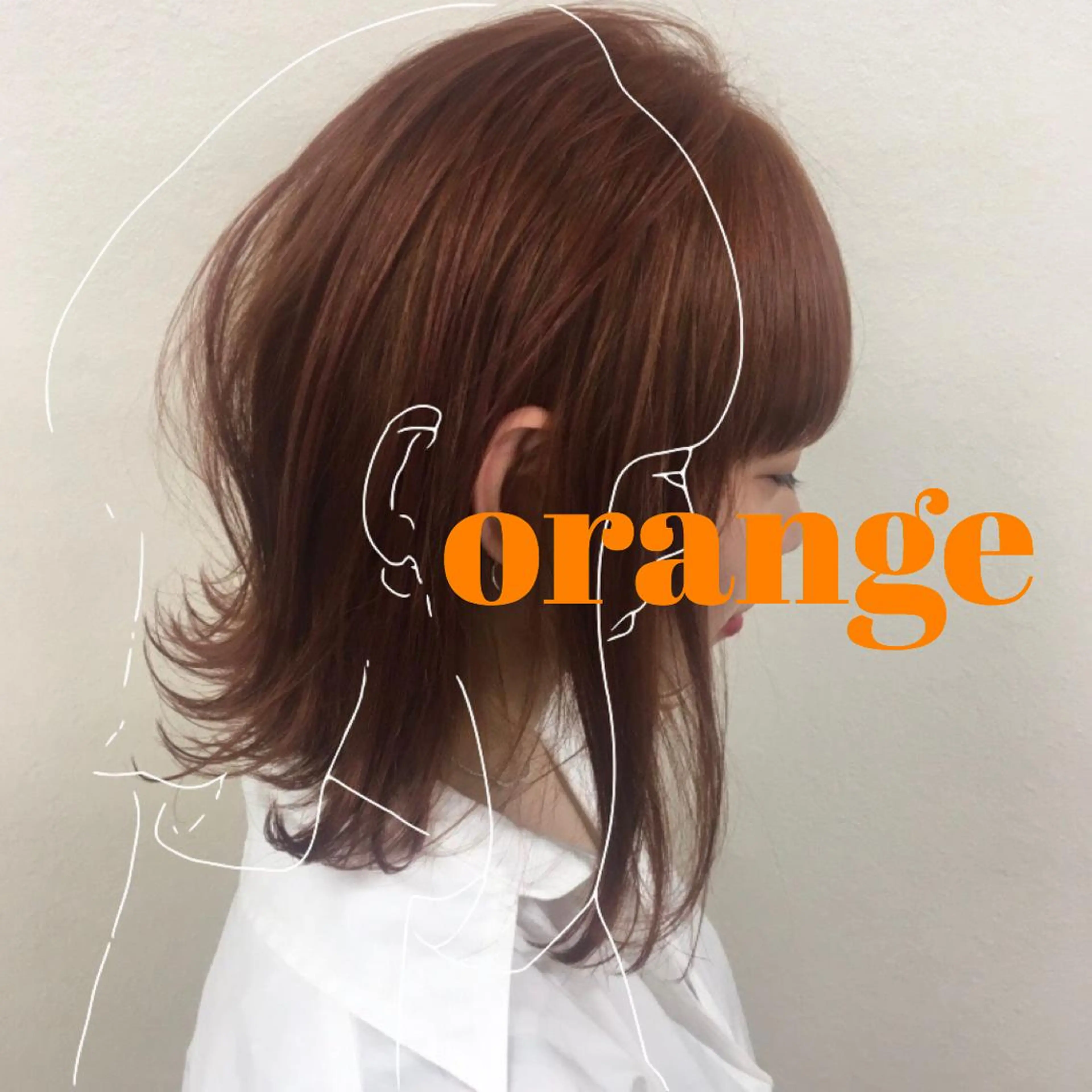 ミディアム カラー ヘアアレンジ 赤味消し.髪質改善 🌿𝘠𝘜𝘙𝘐のヘアスタイル