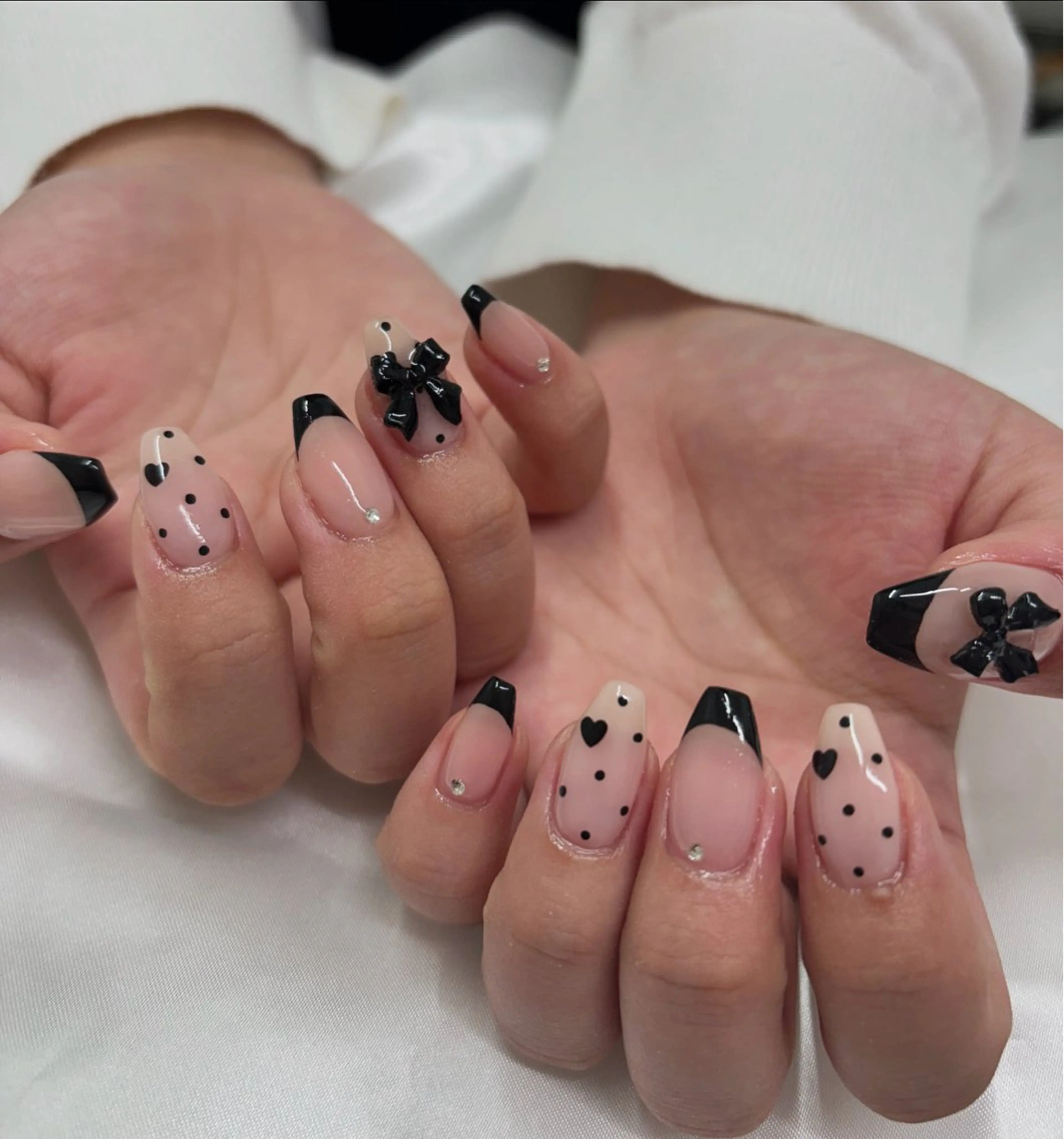 ネイル フレンチネイル nail* runa🌻のネイルデザイン
