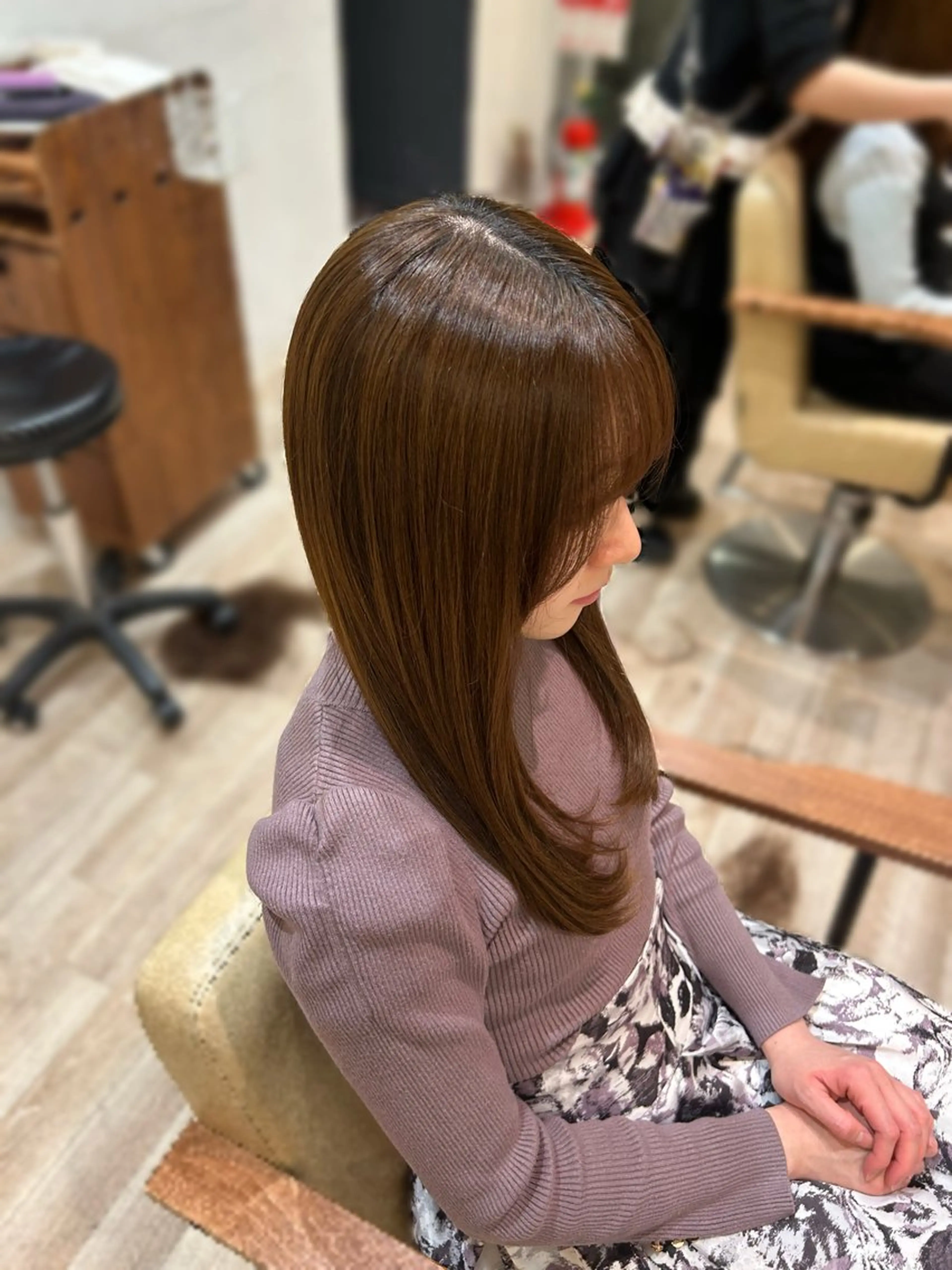 ロング ロング ✧HINA✧ 韓国風/レイヤーのヘアスタイル