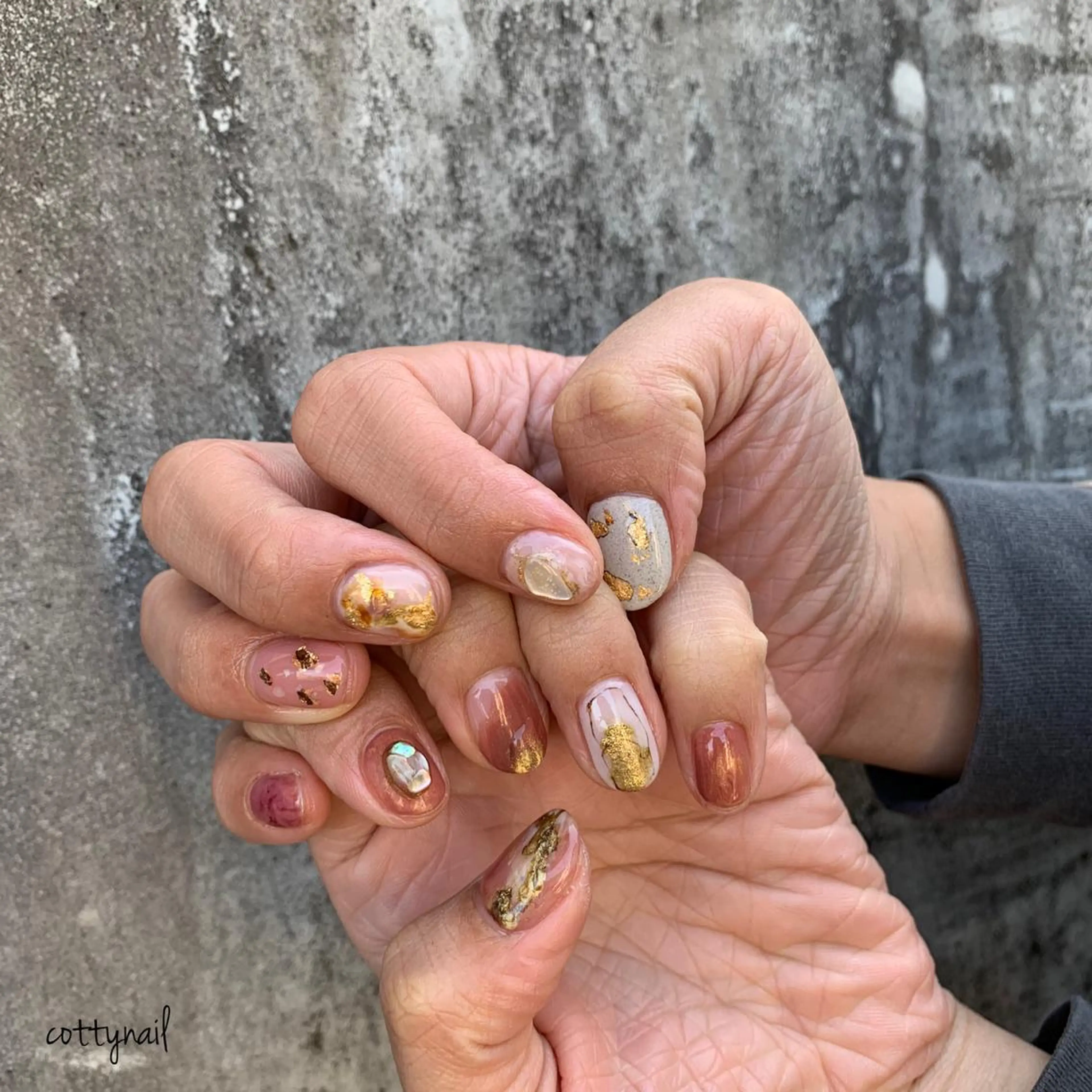 ネイル アートネイル ジェルネイル ニュアンスネイル cottynail -miki-のその他イメージ