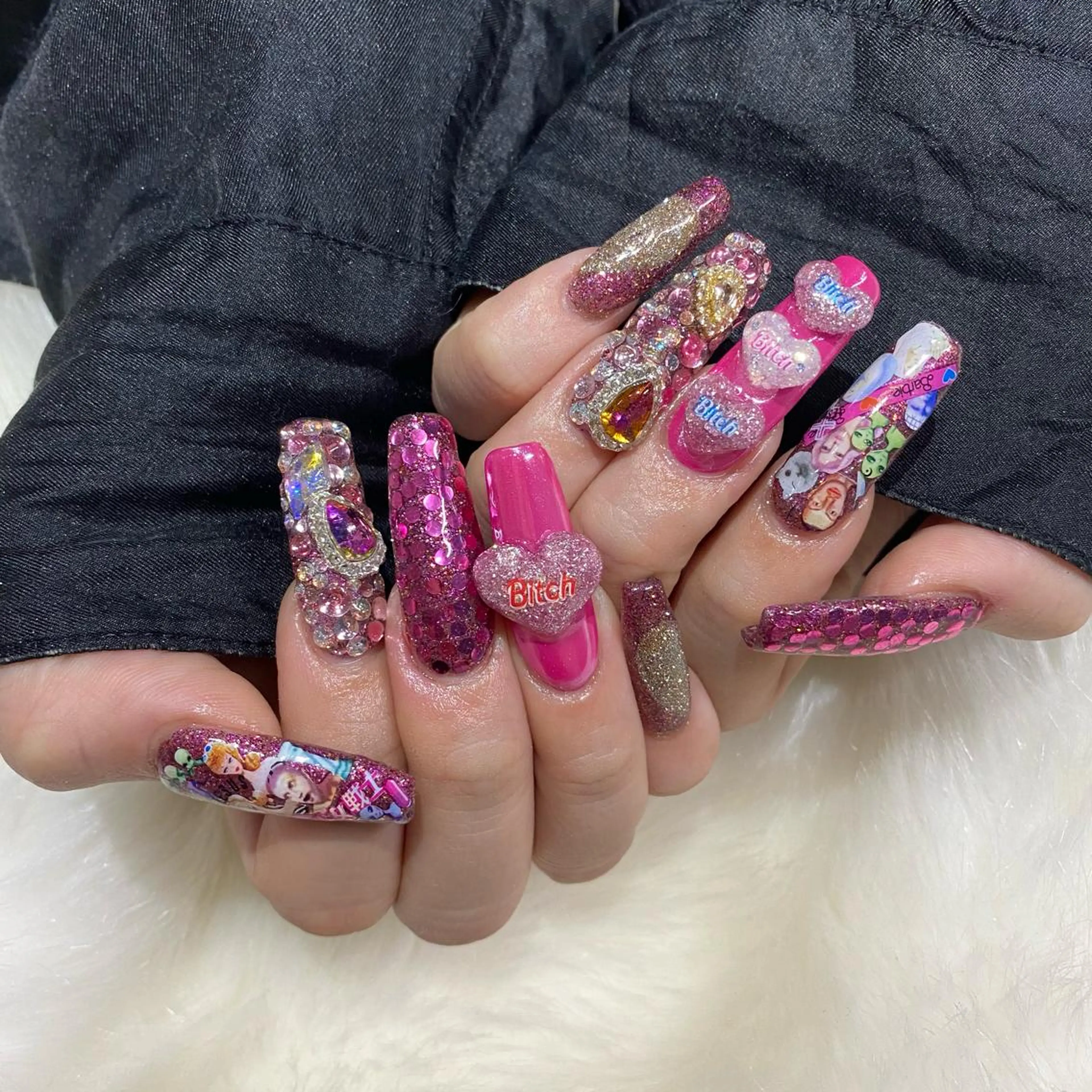 ネイル Amber21.所属・Nagahama Akariのネイルデザイン