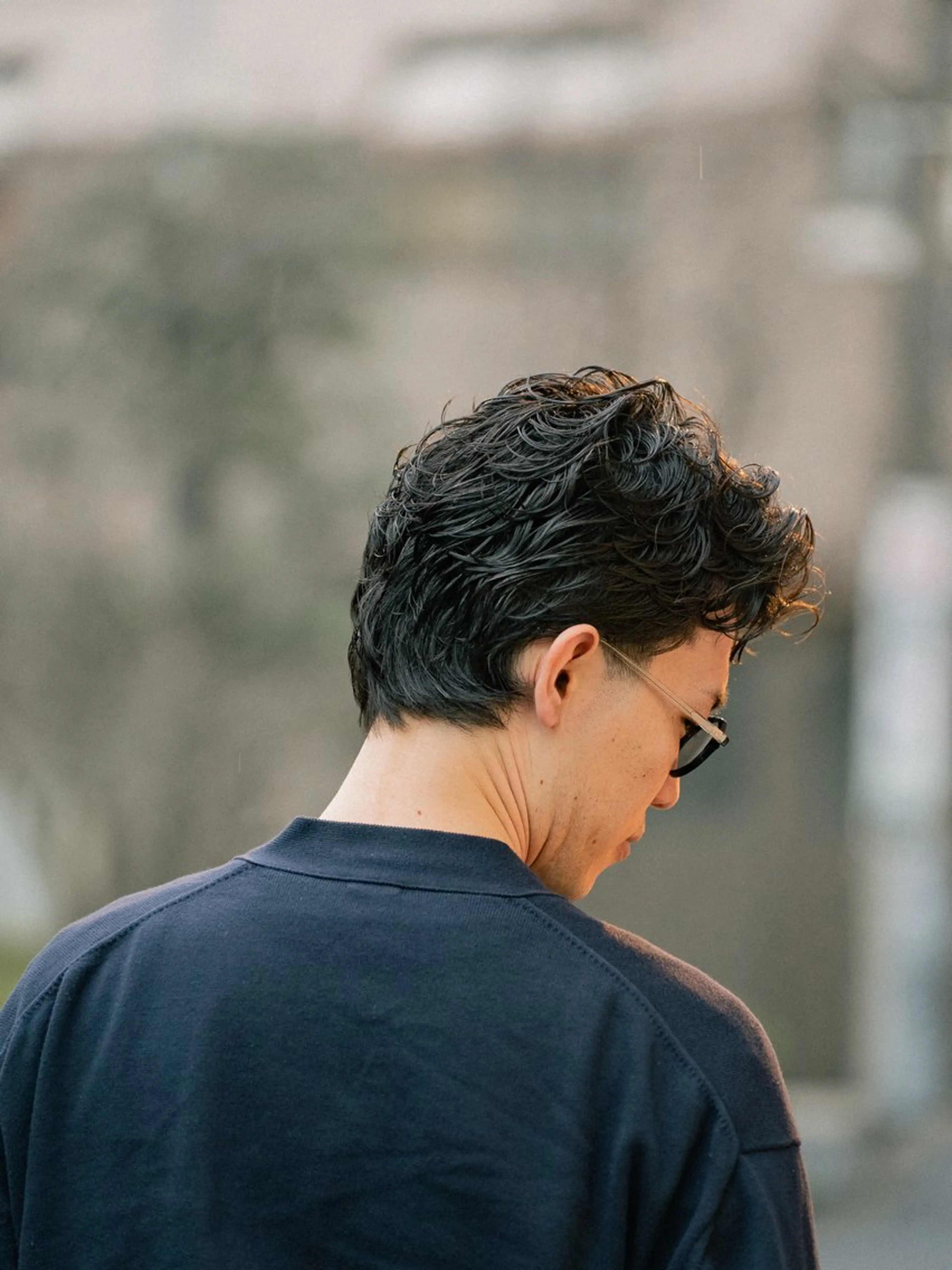 ショート カラー パーマ メンズ カット パーマ 🔗メンズサロン🔗 Kieのヘアスタイル