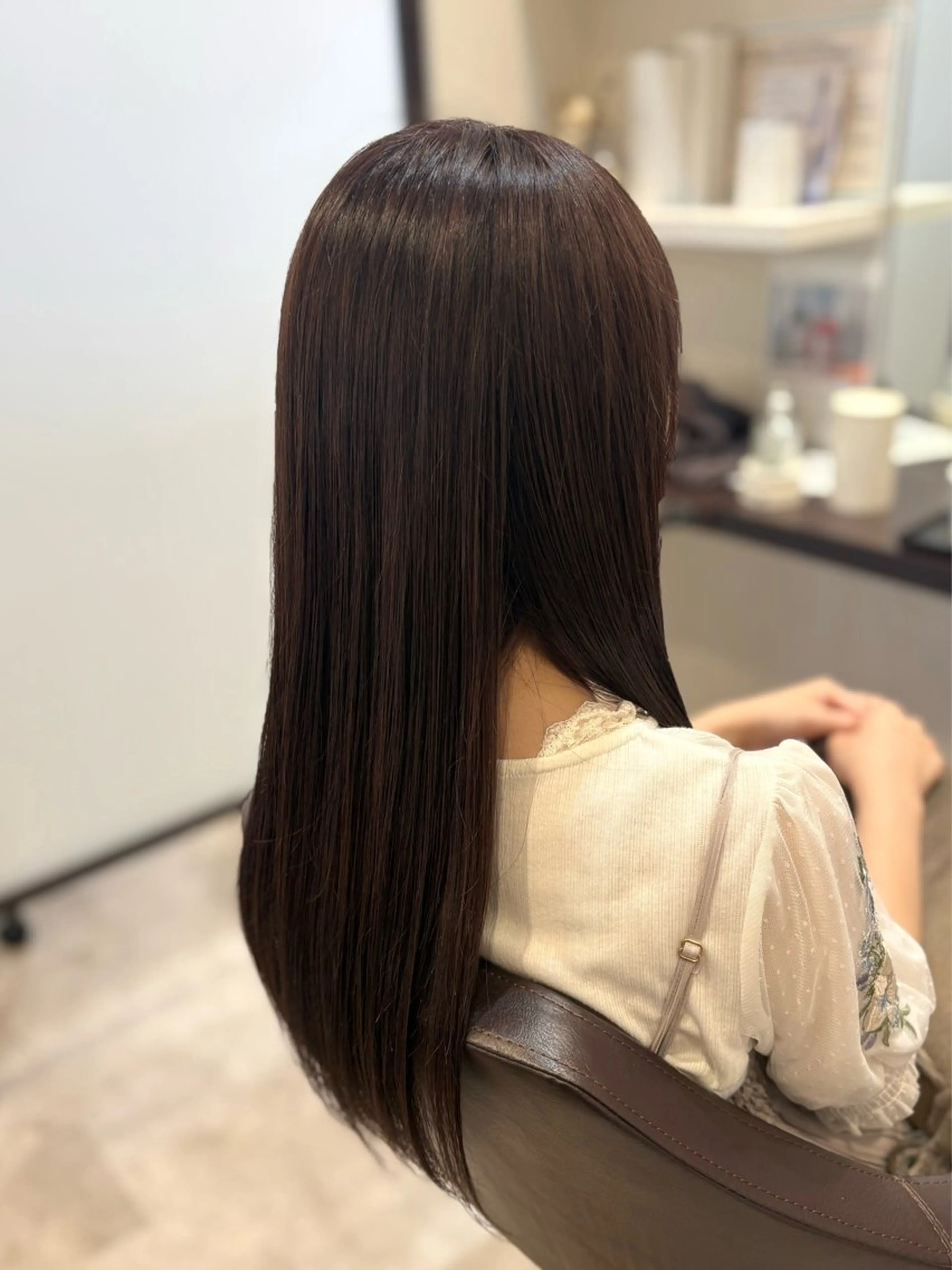 ロング 山下 ちひろのヘアスタイル