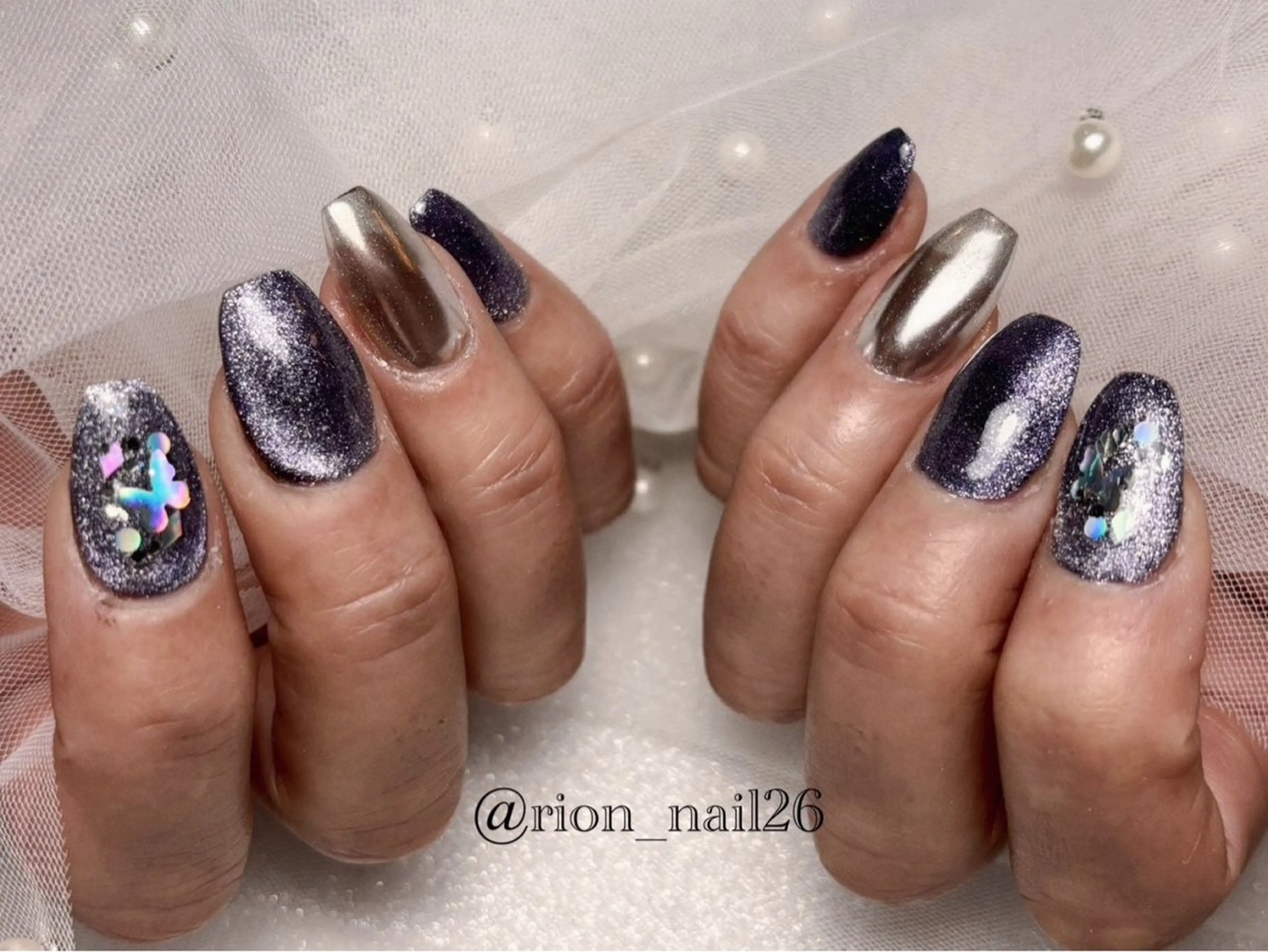 ネイル Juni nail所属・S. Rionのネイルデザイン