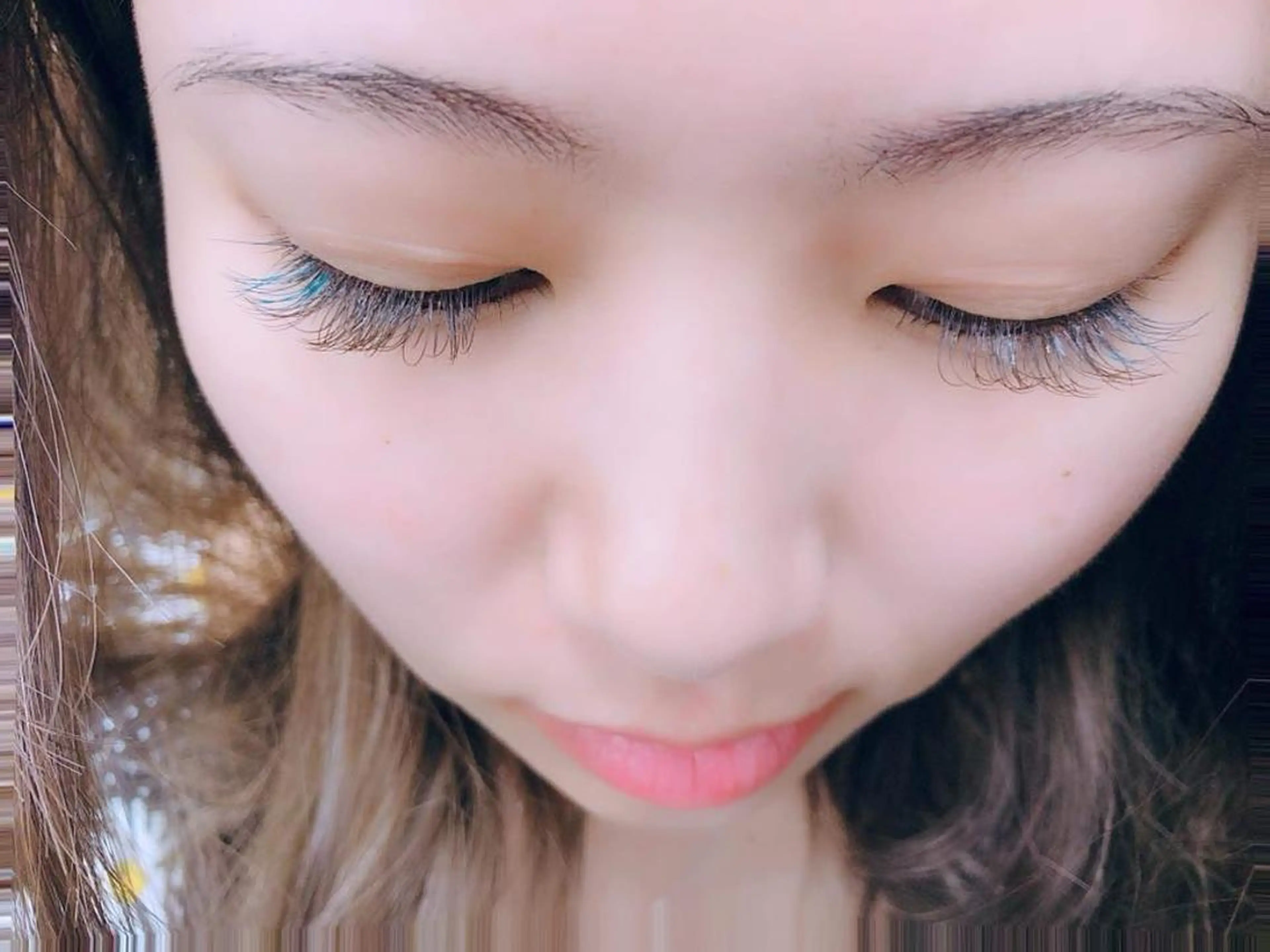 セミロング カラー パーマ ヘアアレンジ メンズ キッズ ネイル マツエク・マツパ 透明感カラー💖 Stylist佐藤澪のマツエク・マツパデザイン