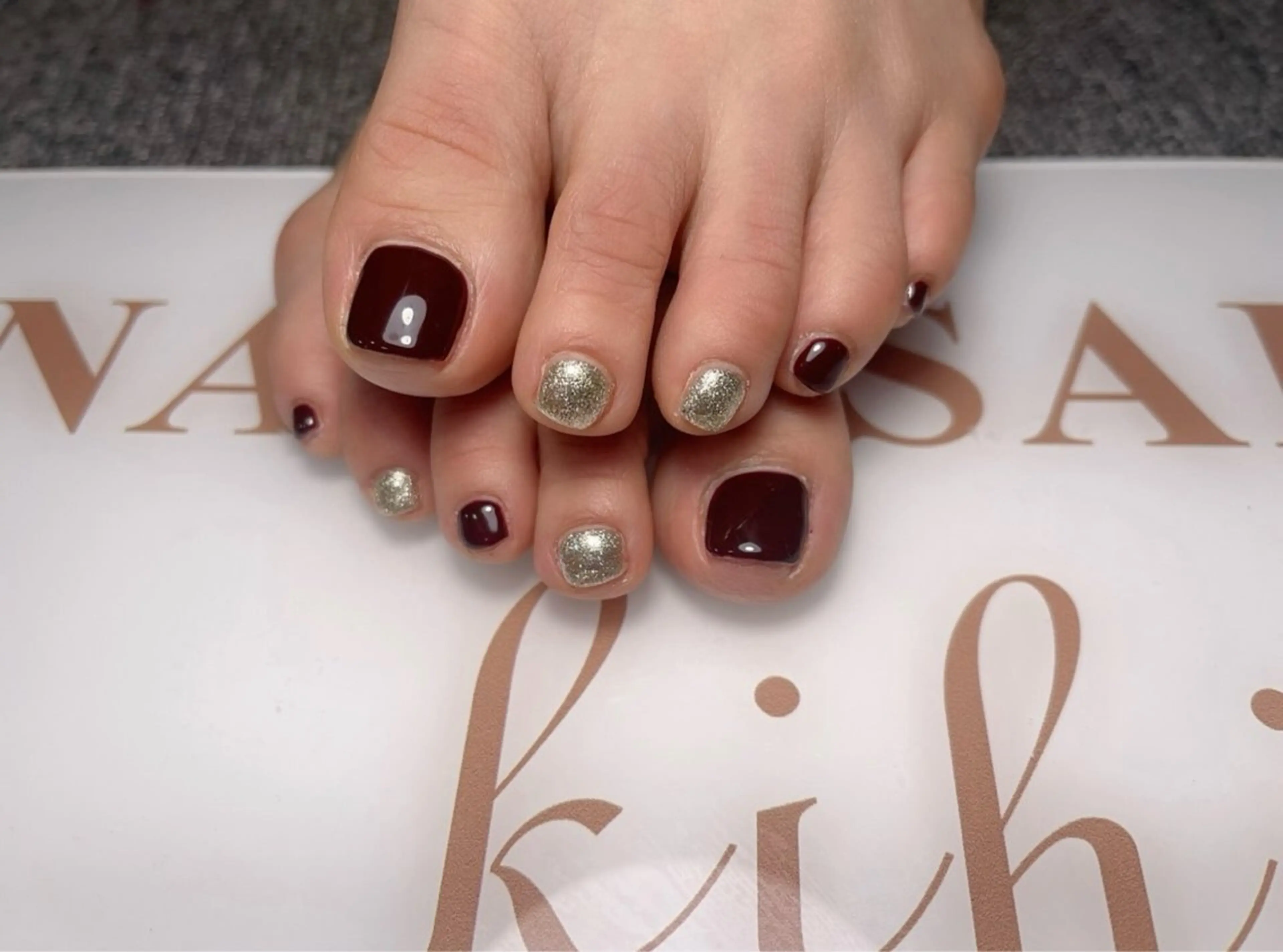 ネイル フットネイル 小林 あゆみのネイルデザイン