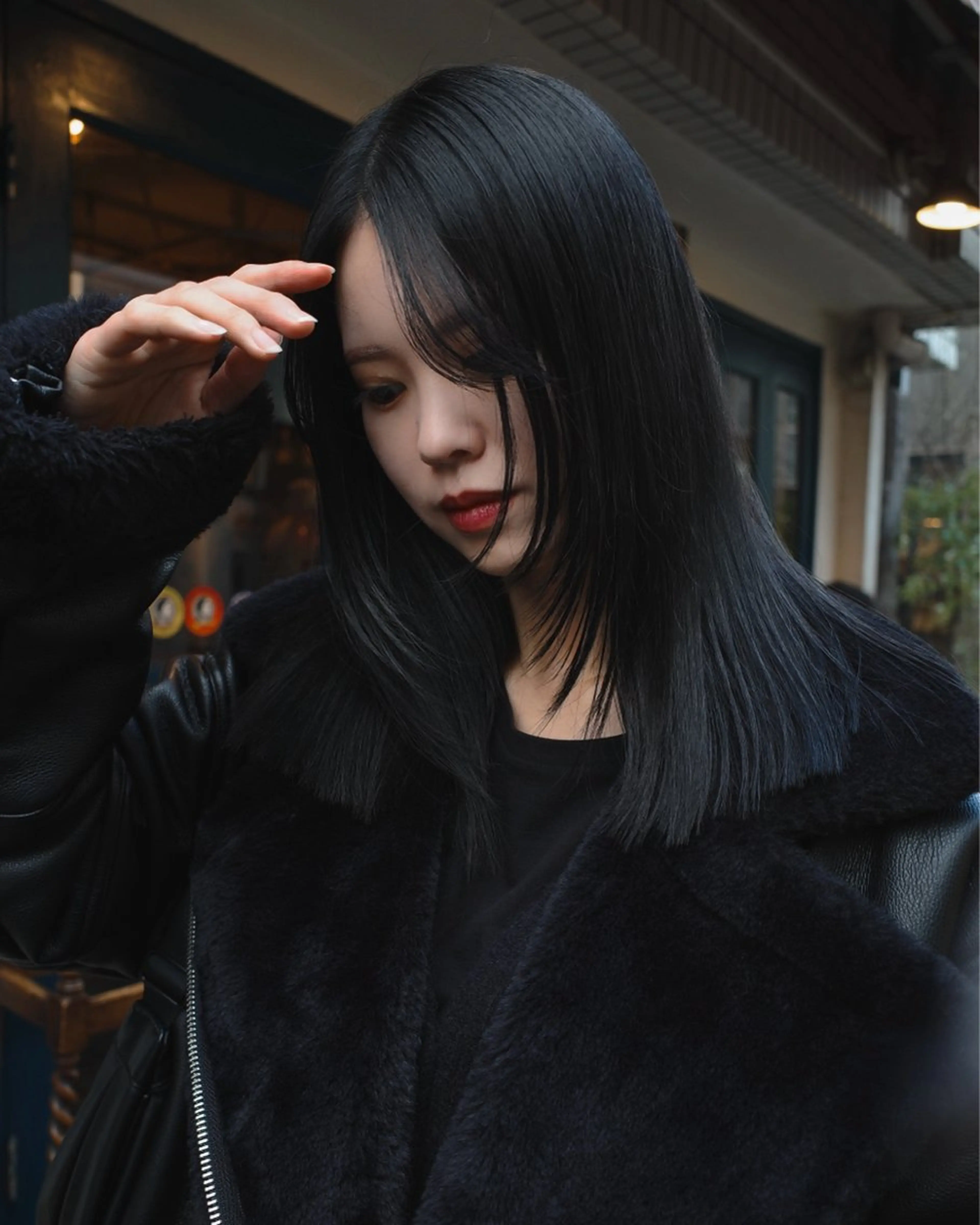 ミディアム カット レイヤー/パーマ /ウルフ/nabeのヘアスタイル