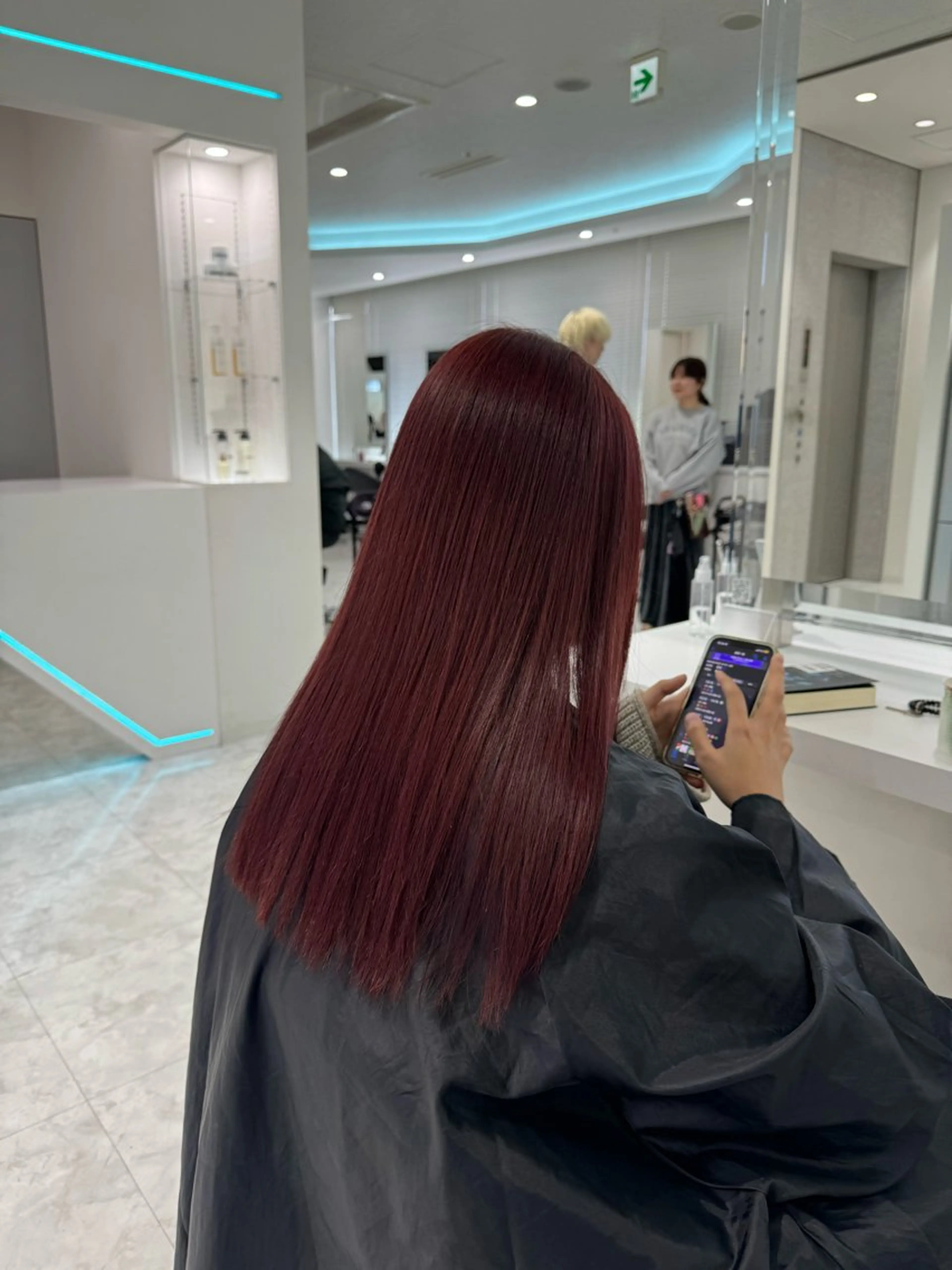 ロング カラー ブリーチ ダブルカラー ブリーチなしカラー ピンクカラー 髪質改善 💎透明感カラー /kaito💎のヘアスタイル