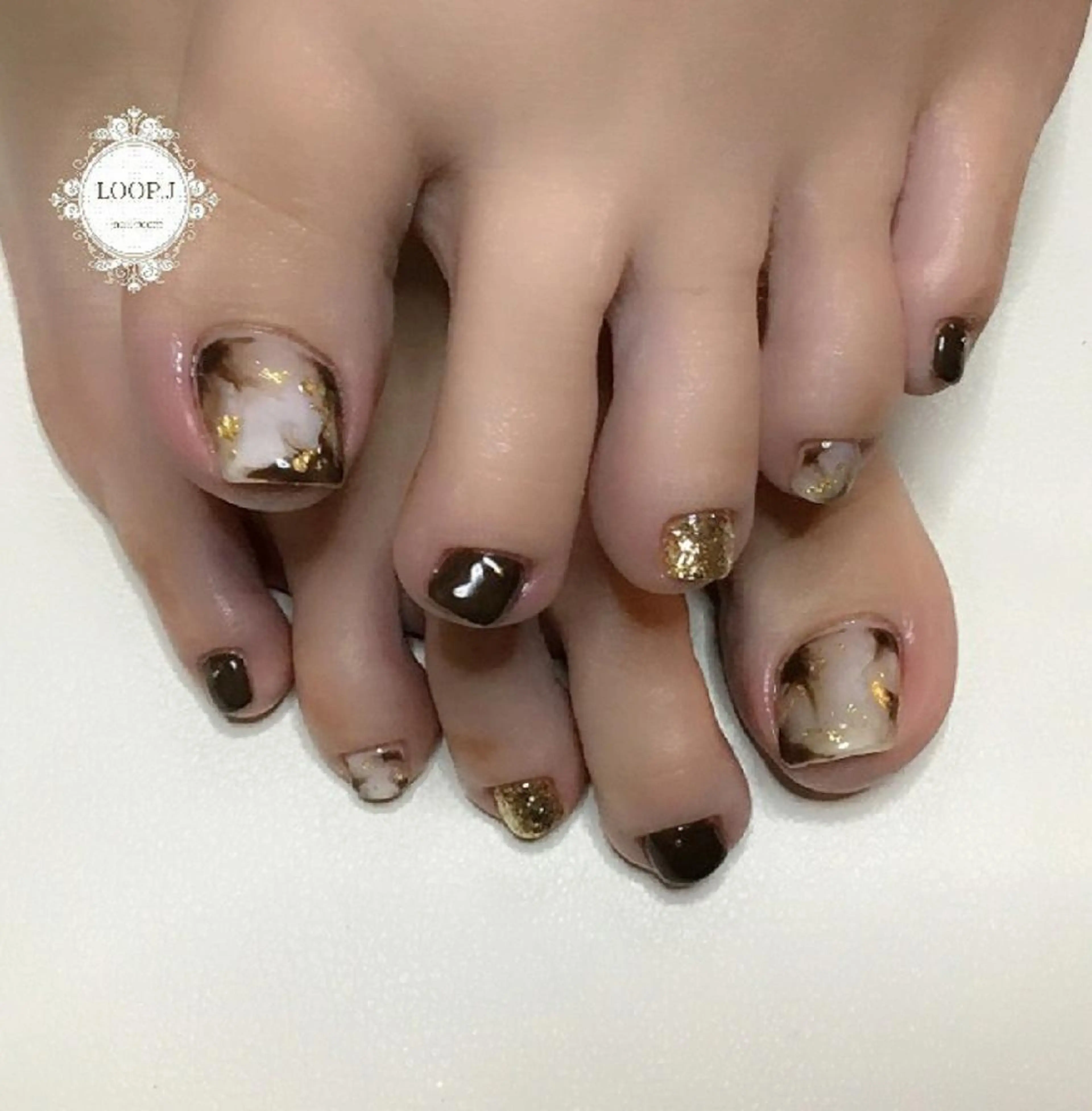 ネイル フットネイル おおくぼ めぐみのネイルデザイン