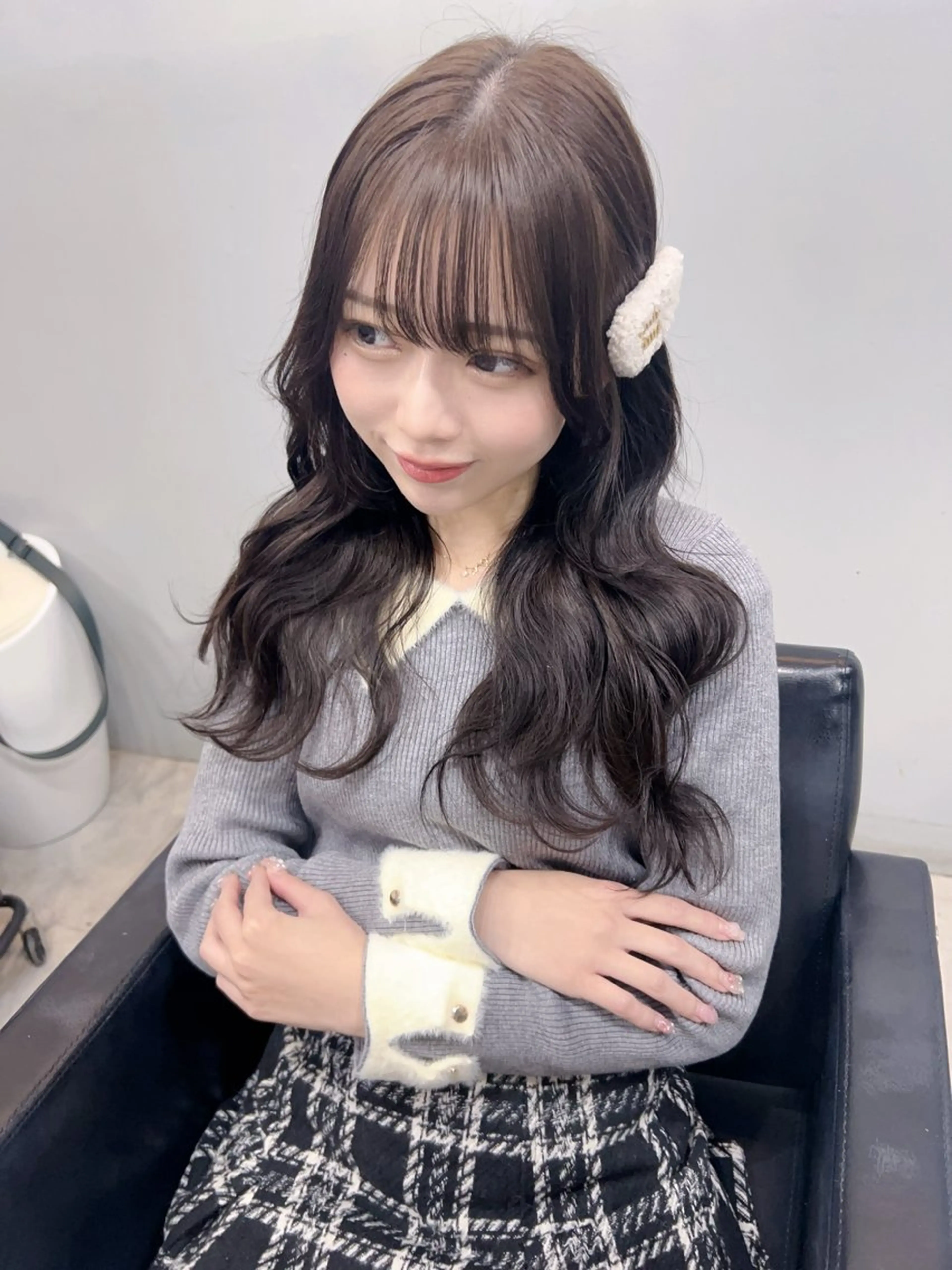 ロング カラー カット ヘアカラー 🪞上品で可愛い韓国 ヘア🪞Rikutoのヘアスタイル