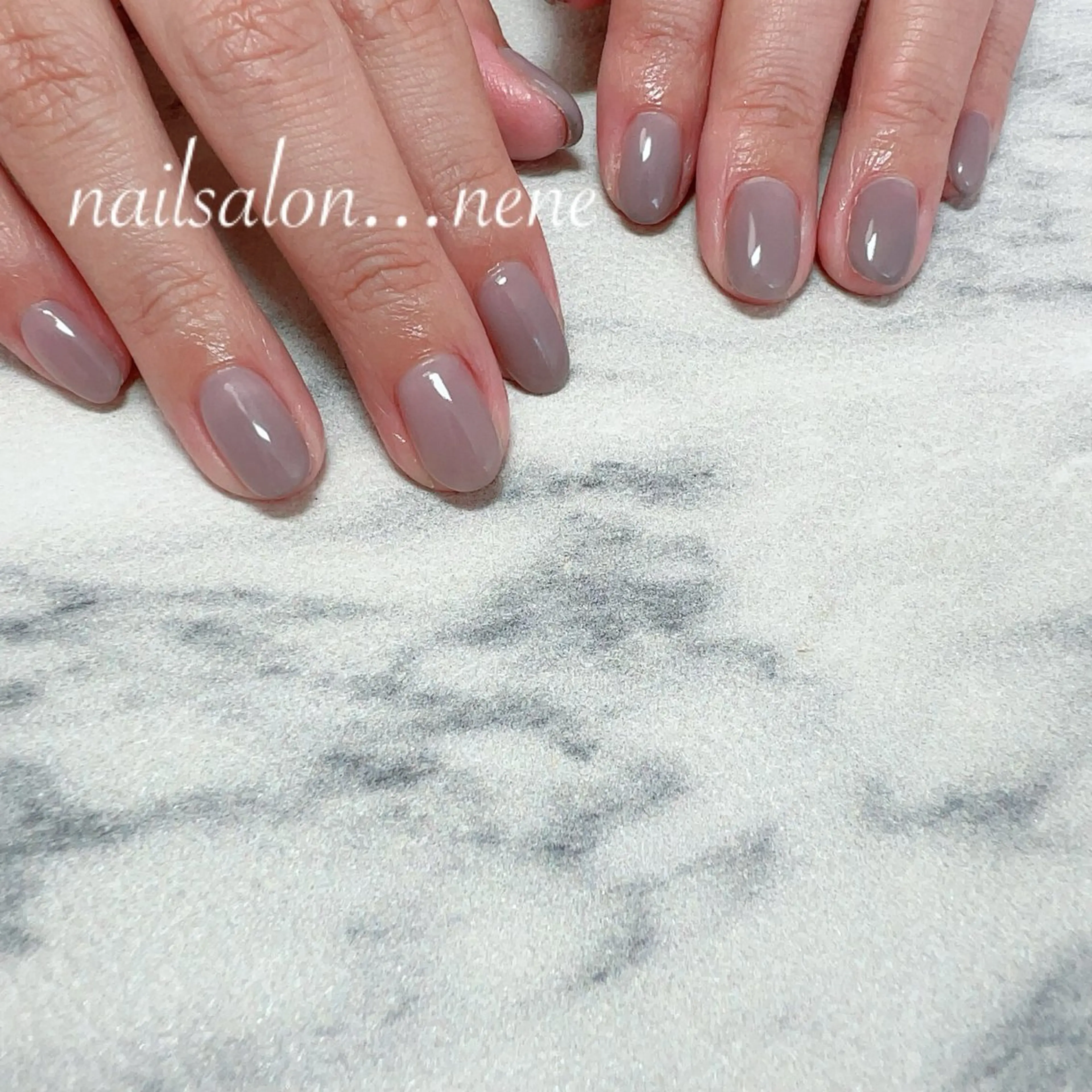 ネイル ワンカラーネイル nailsalon ...neneのネイルデザイン