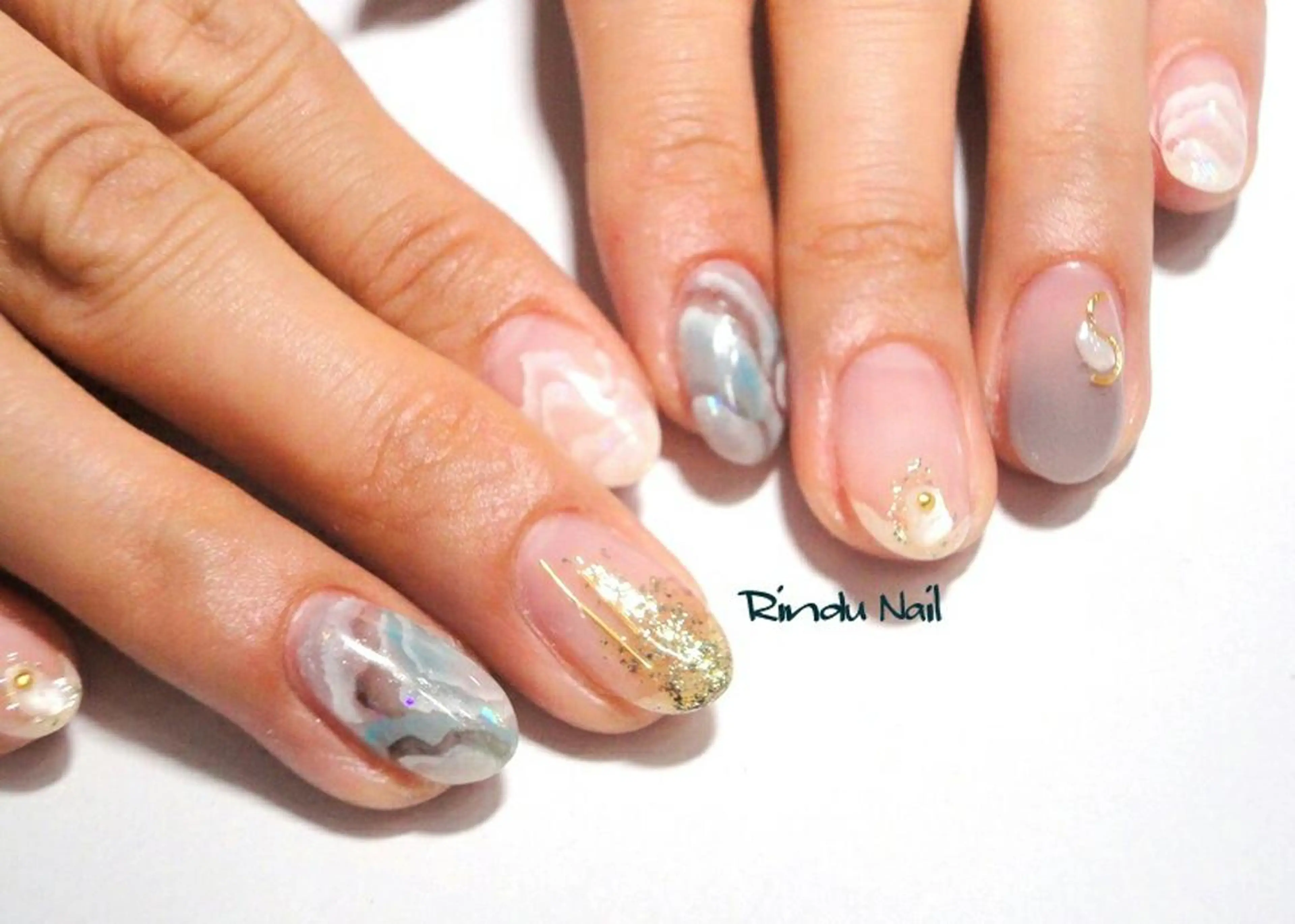 ネイル Rindu Nail 名駅miniのネイルデザイン