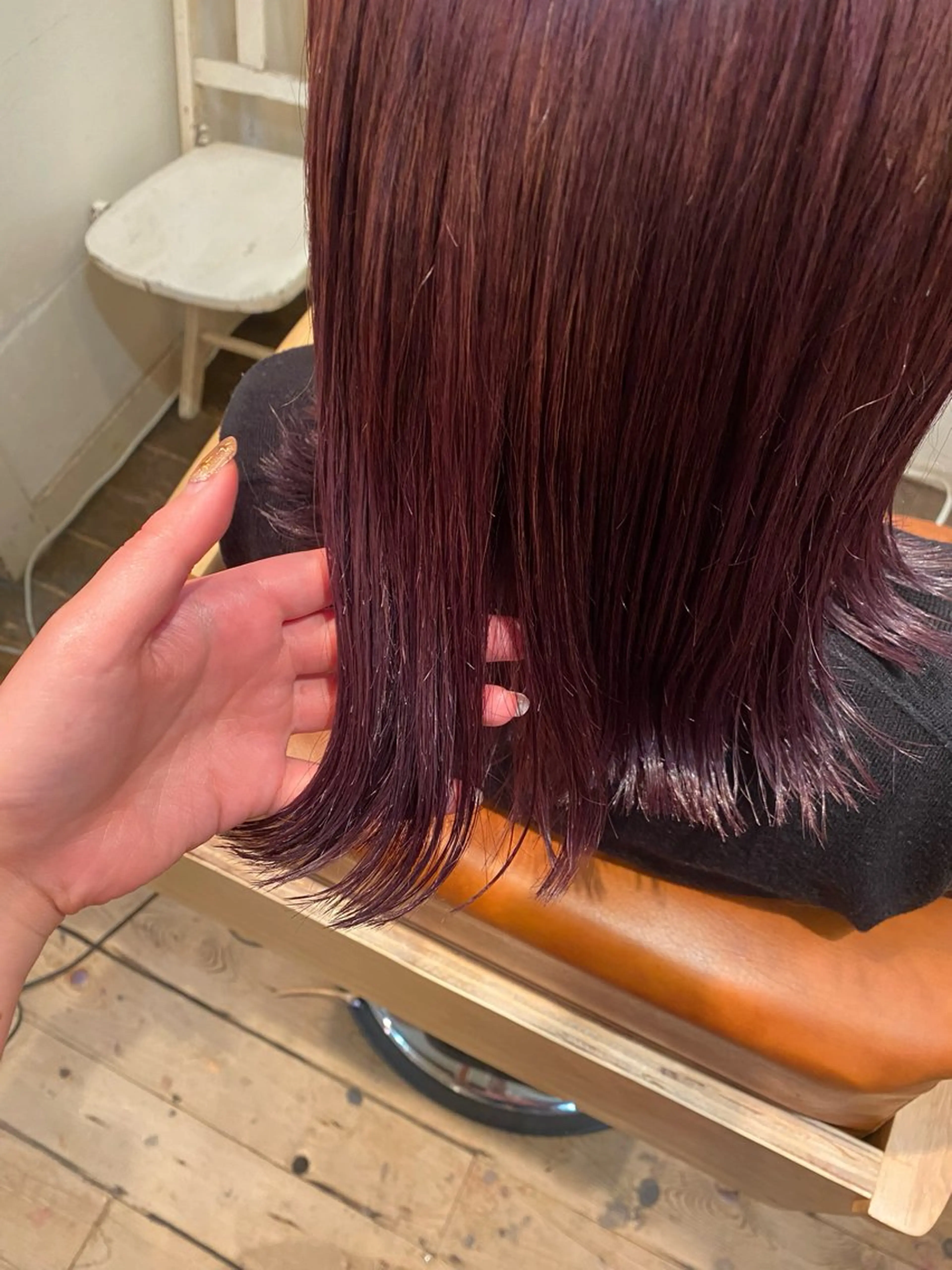 ミディアム カラー ヘアカラー A10vi010所属・🕊なかむら なおこ🕊のヘアスタイル