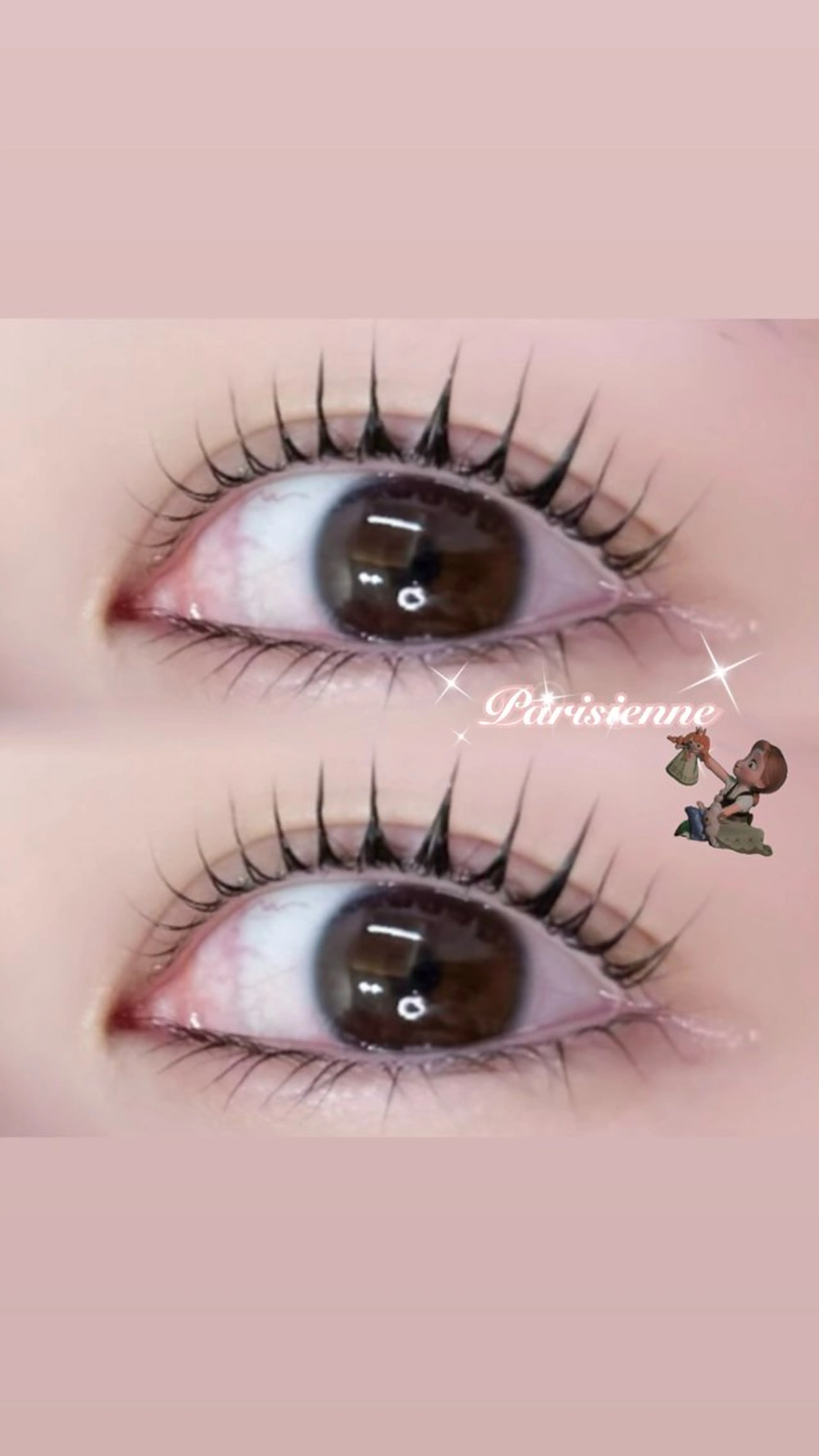 マツエク・マツパ 🎀re-born KOKORO🎀のマツエク・マツパデザイン