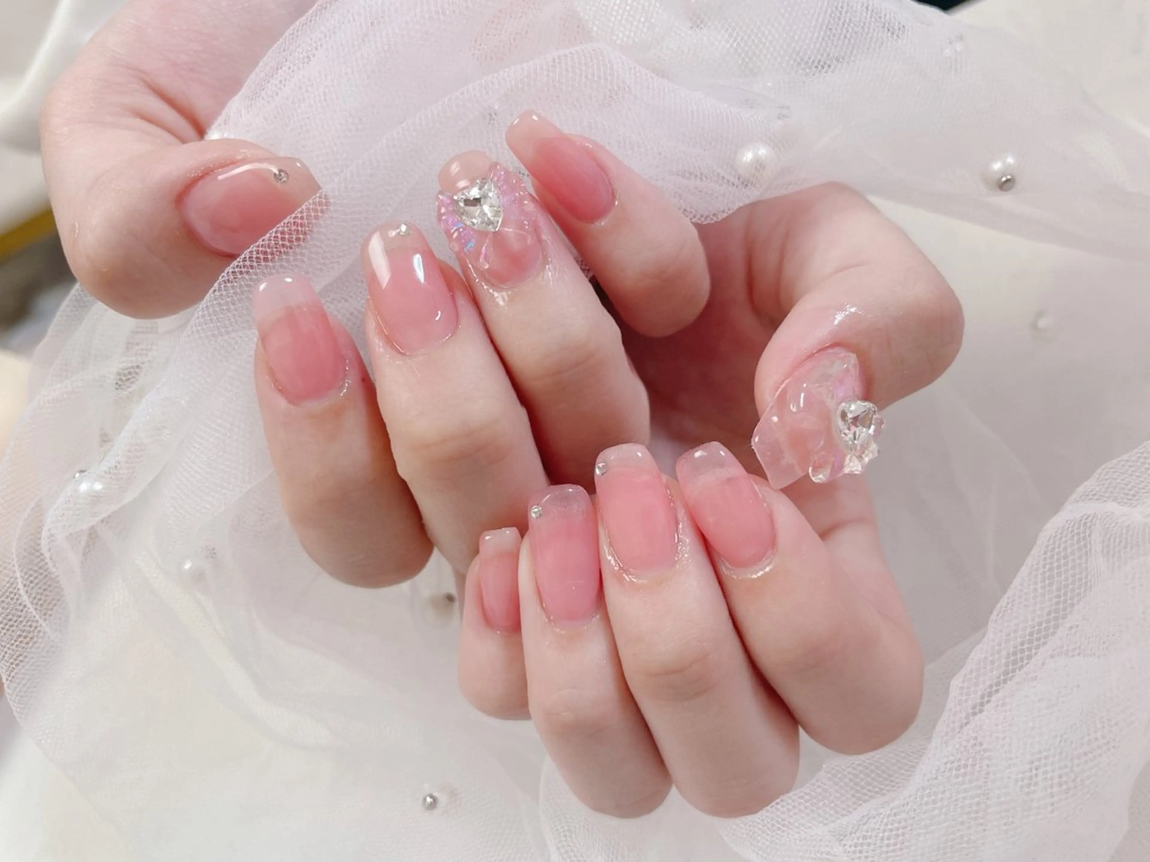 ネイル ハンドネイル ハンドケア ネイルサロンエクラ 🫧Shizukaのネイルデザイン