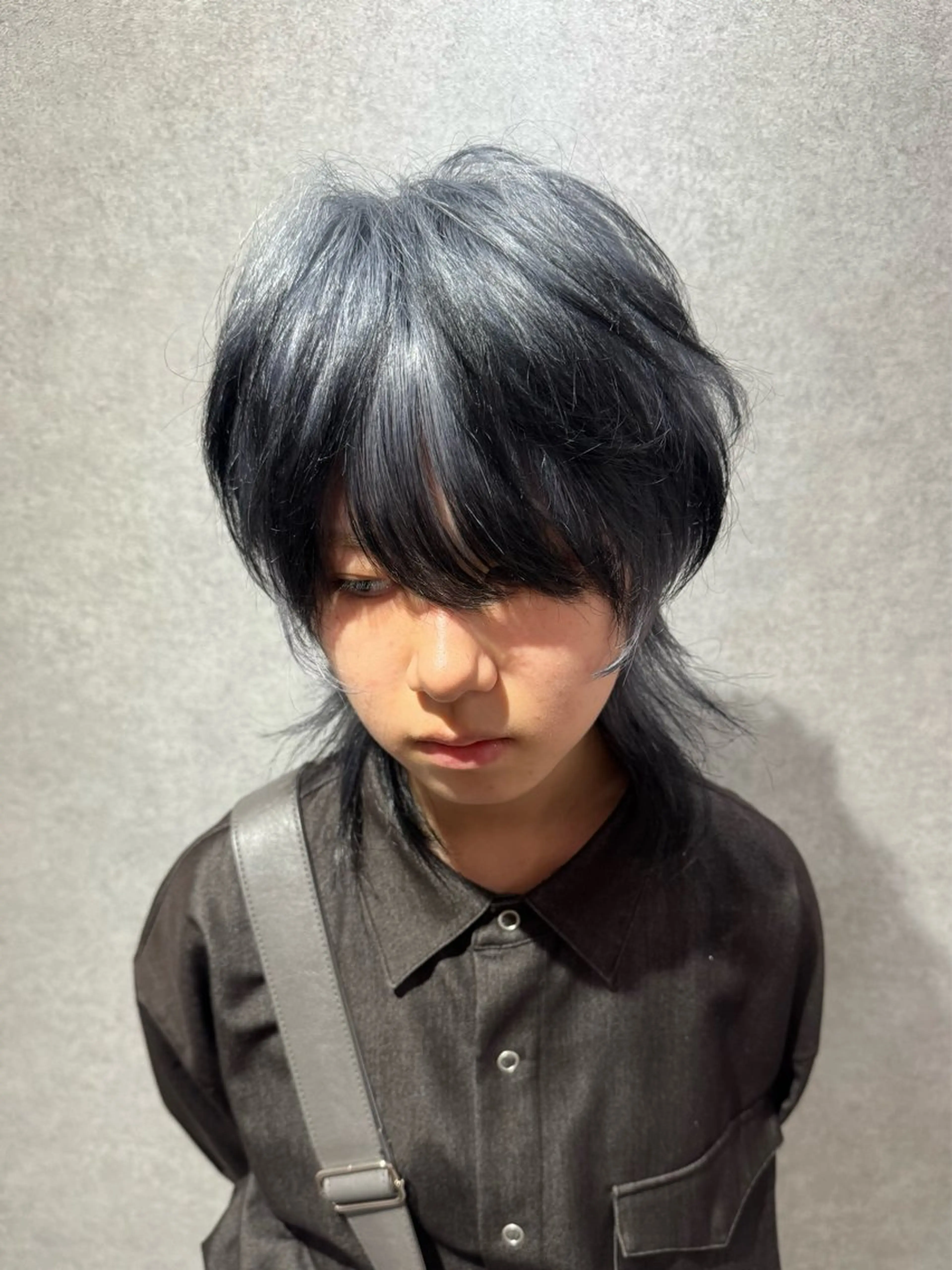 ショート カラー ハイトーンカラー シルバー ショートヘア ウルフカット カット ヘアカラー トリートメント ハイトーン/レイヤー /ウルフ⭐️永田⭐️のヘアスタイル