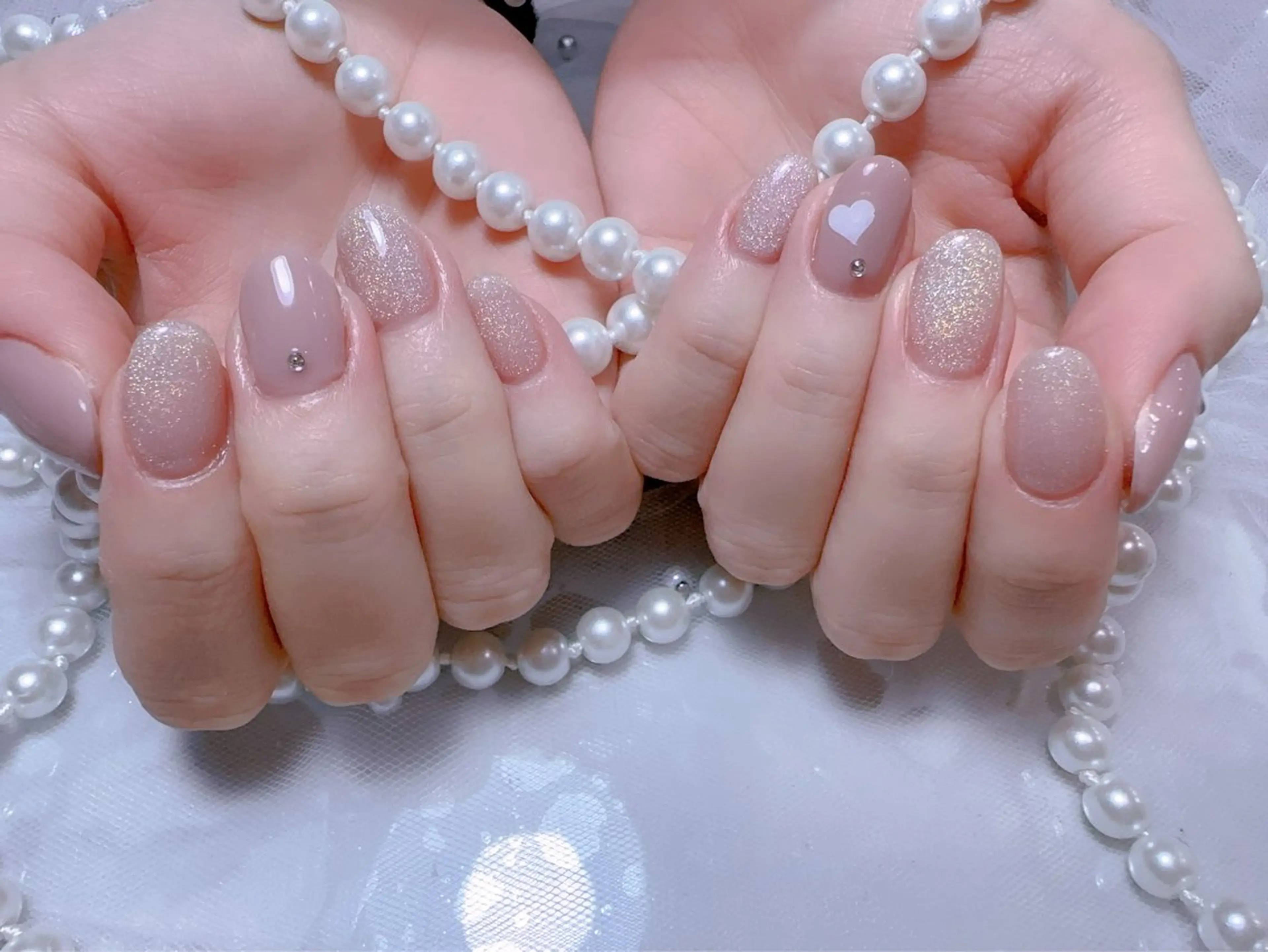 ネイル シンプルネイル ハンドネイル You&Me Miyuのネイルデザイン