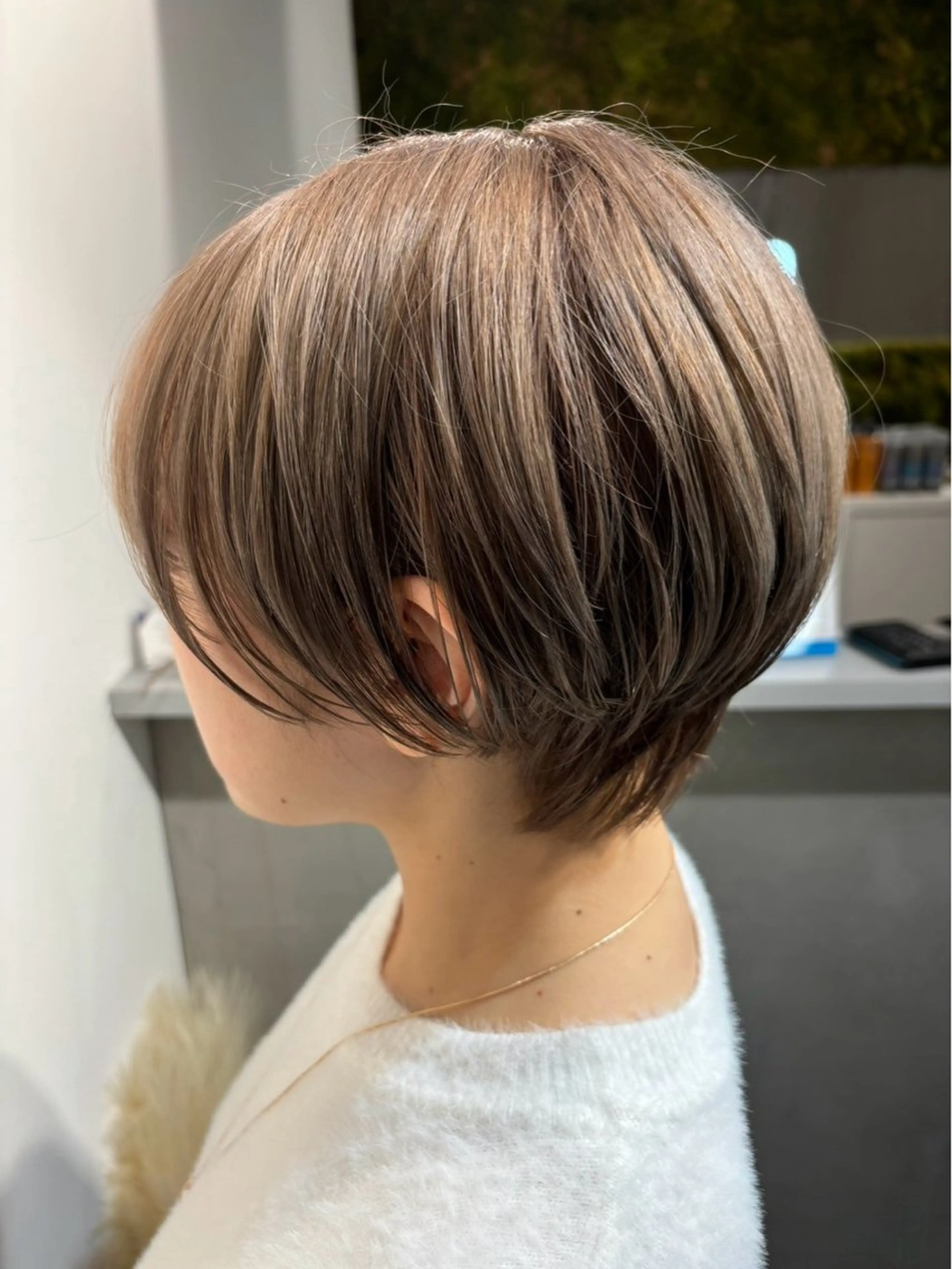 レディースカット💇‍♀️(ショート)＋艶髪トリートメント✨️  ⚠️整えカット無しの写真