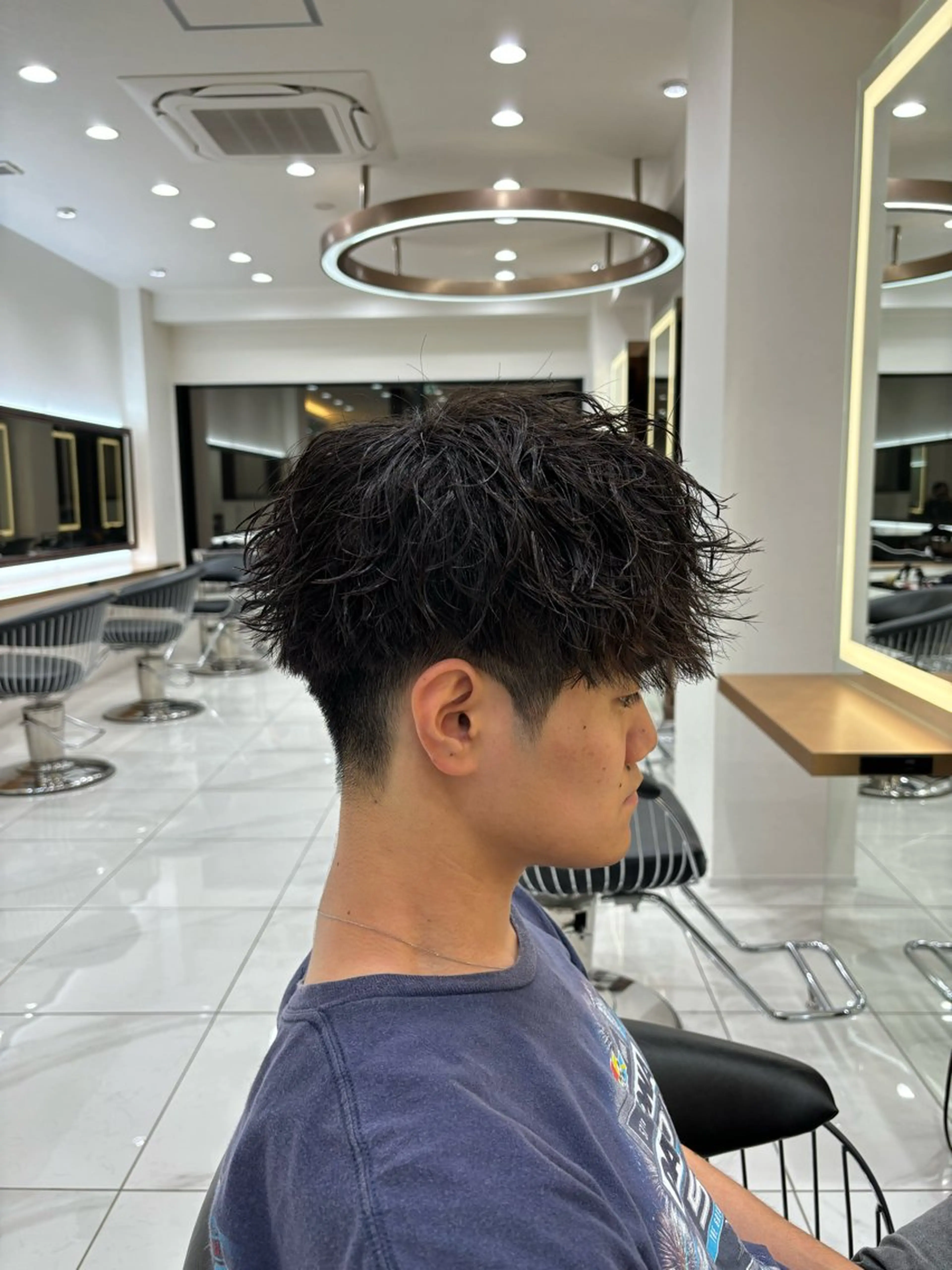 パーマ メンズ メンズパーマ メンズパーマ/ メンズカット/仙田旭のヘアスタイル