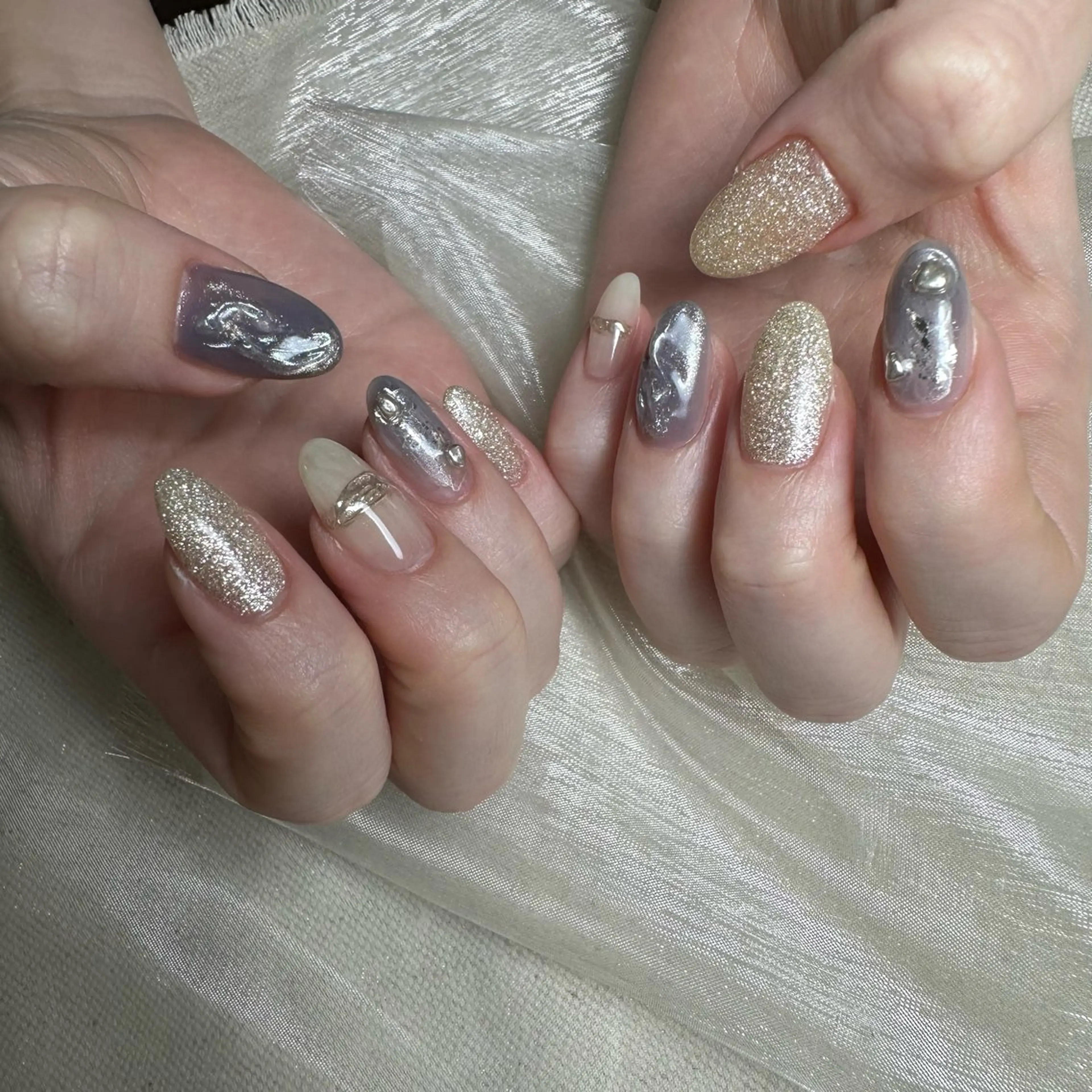 ネイル ハンドネイル repos~ルポ~所属・里見 麗のネイルデザイン