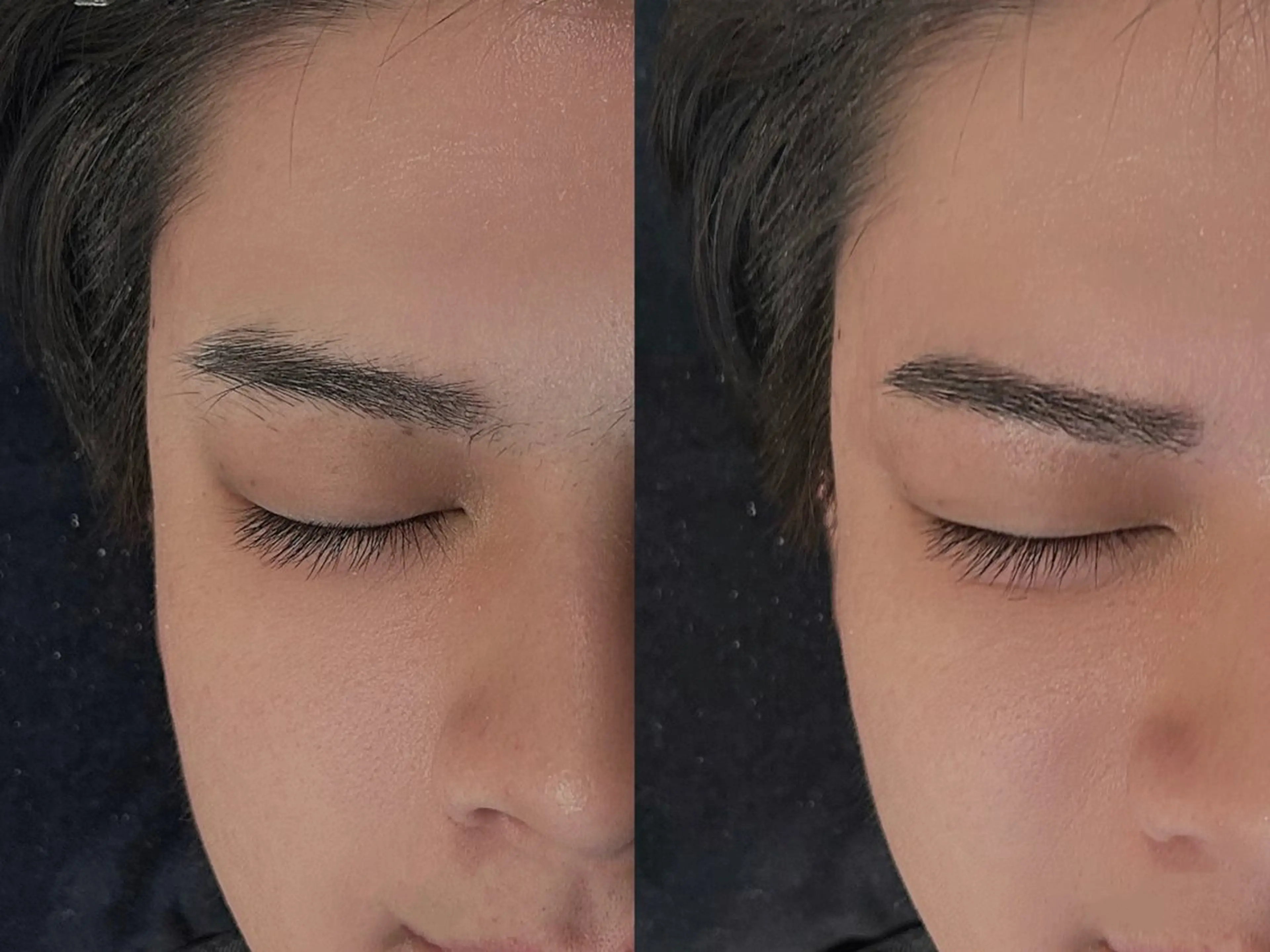 アイブロウ 眉毛ワックス脱毛 ワックス脱毛 ꪆৎ平行アーチ ྀི ワカナの眉毛・アイブロウイメージ