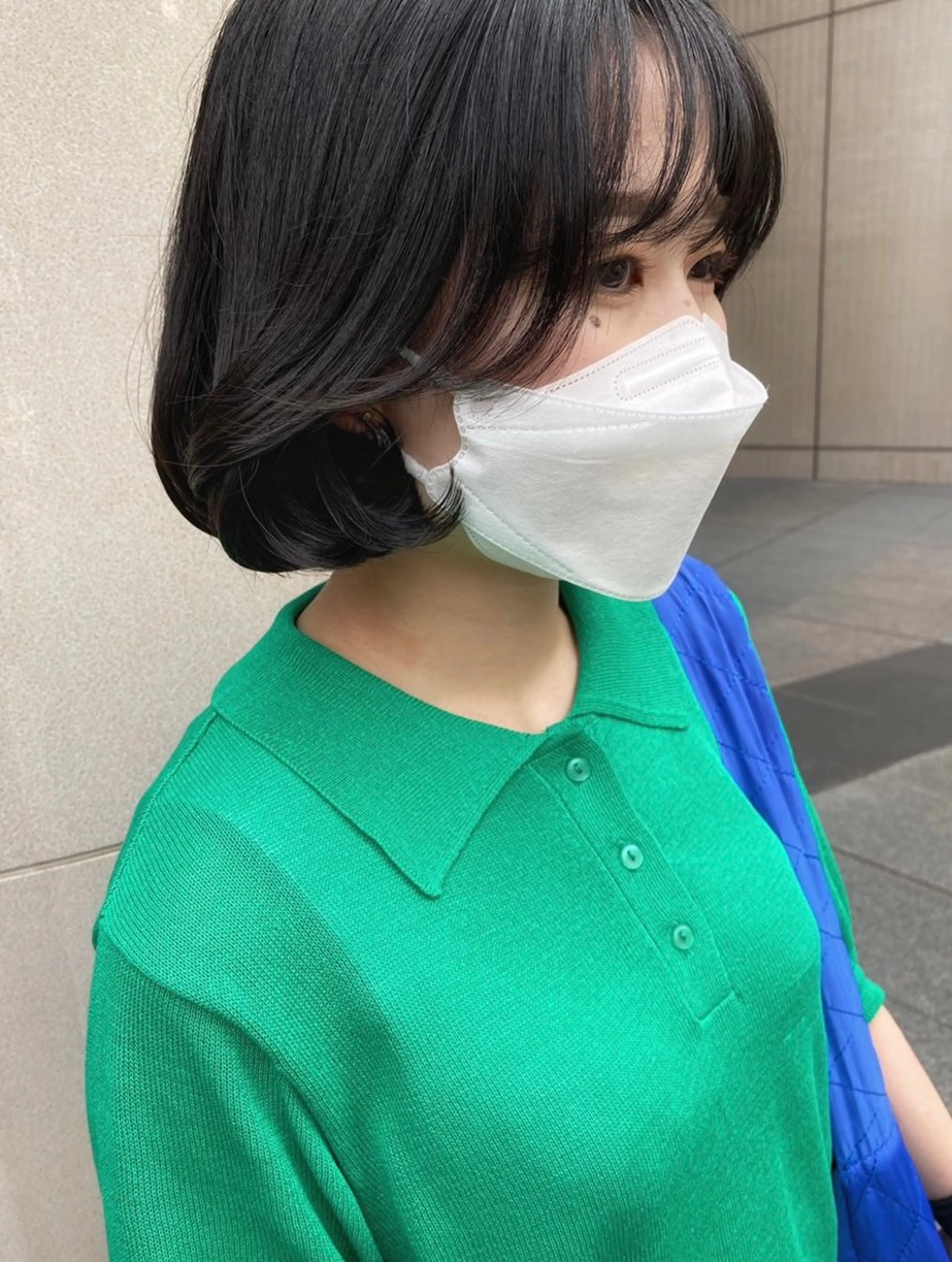 ショート ボブ タンバルモリ 韓国風ヘア erika /韓国ヘアのヘアスタイル