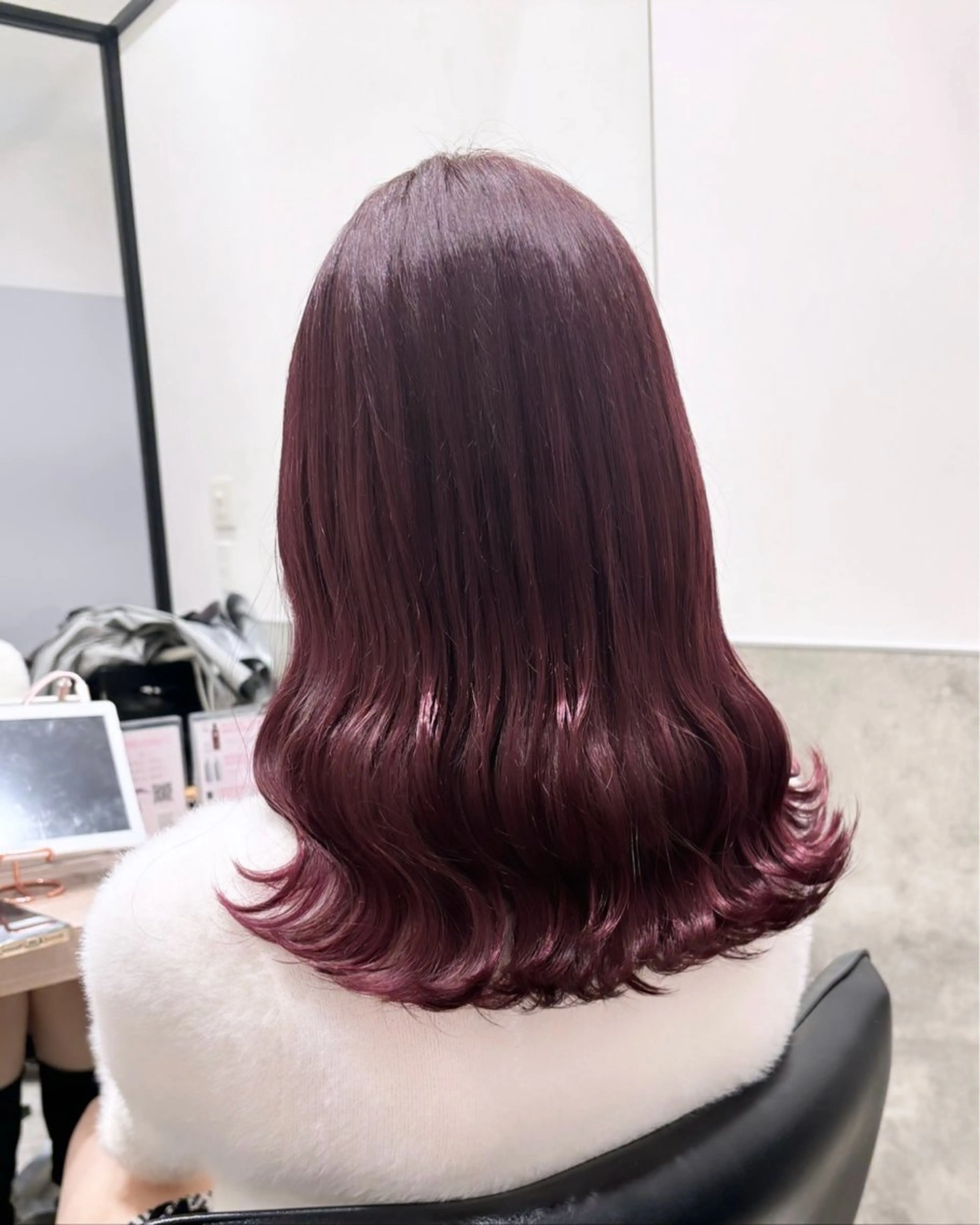 ロング カラー カット ヘアカラー トリートメント 💗ガーリーヘア🎀 saki💗のヘアスタイル
