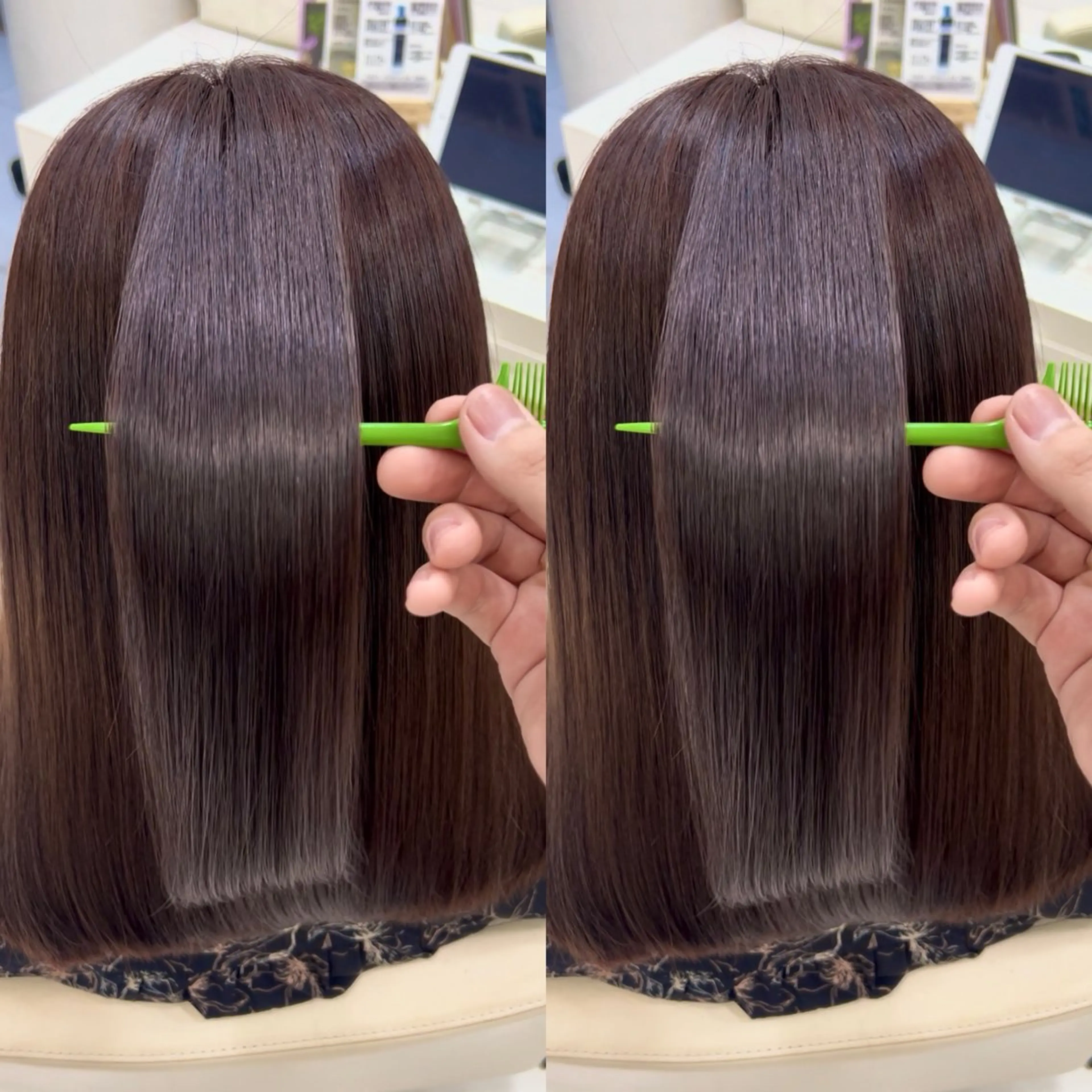 ロング 縮毛矯正 カット ヘアカラー トリートメント ヘッドスパ ONE EIGHTY 表参道所属・🫧髪質改善 縮毛矯正特化🫧中西のヘアスタイル