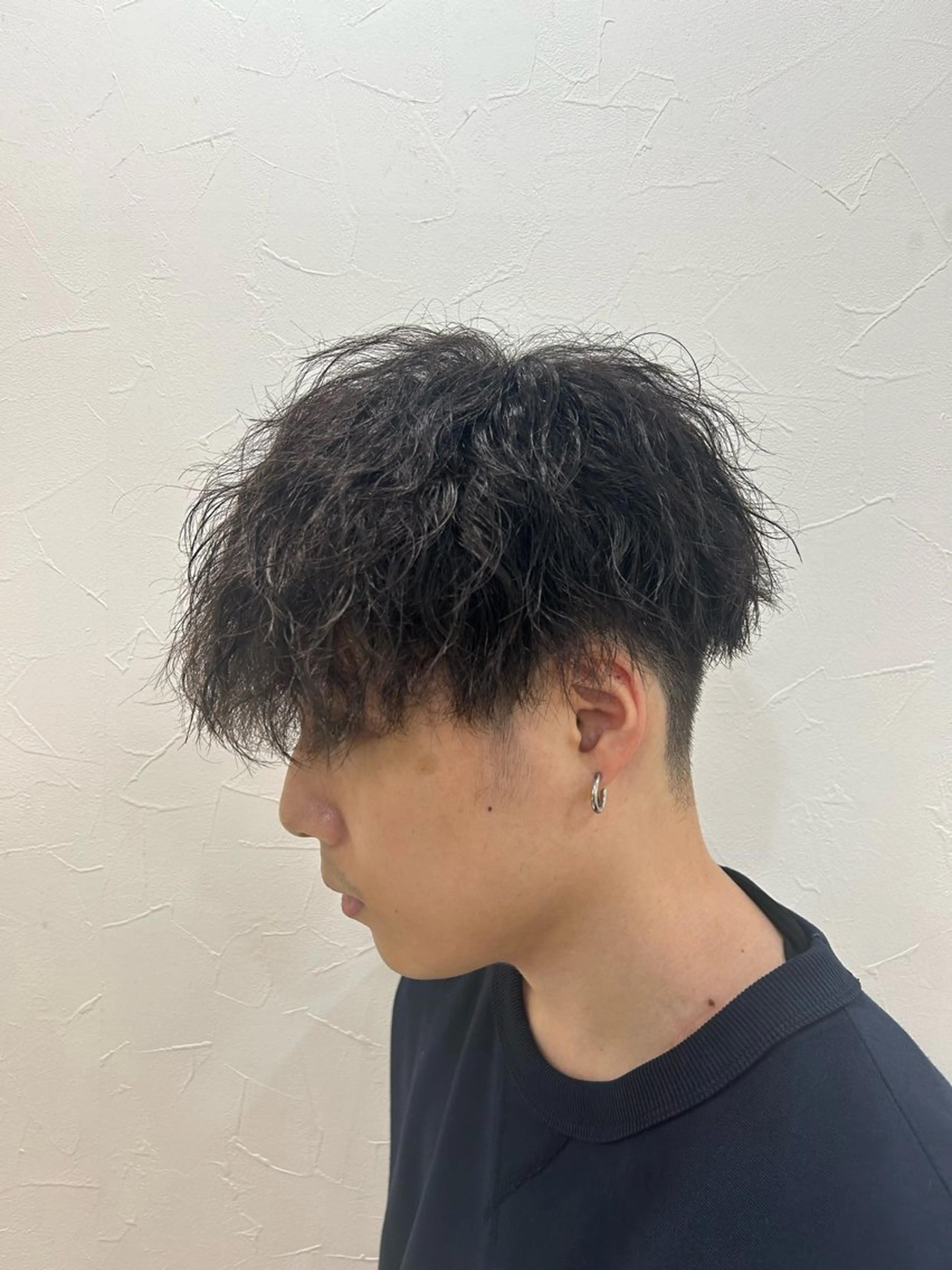 パーマ メンズ マッシュ メンズパーマ 刈り上げ 【メンズ専門】 髙橋琉偉のヘアスタイル