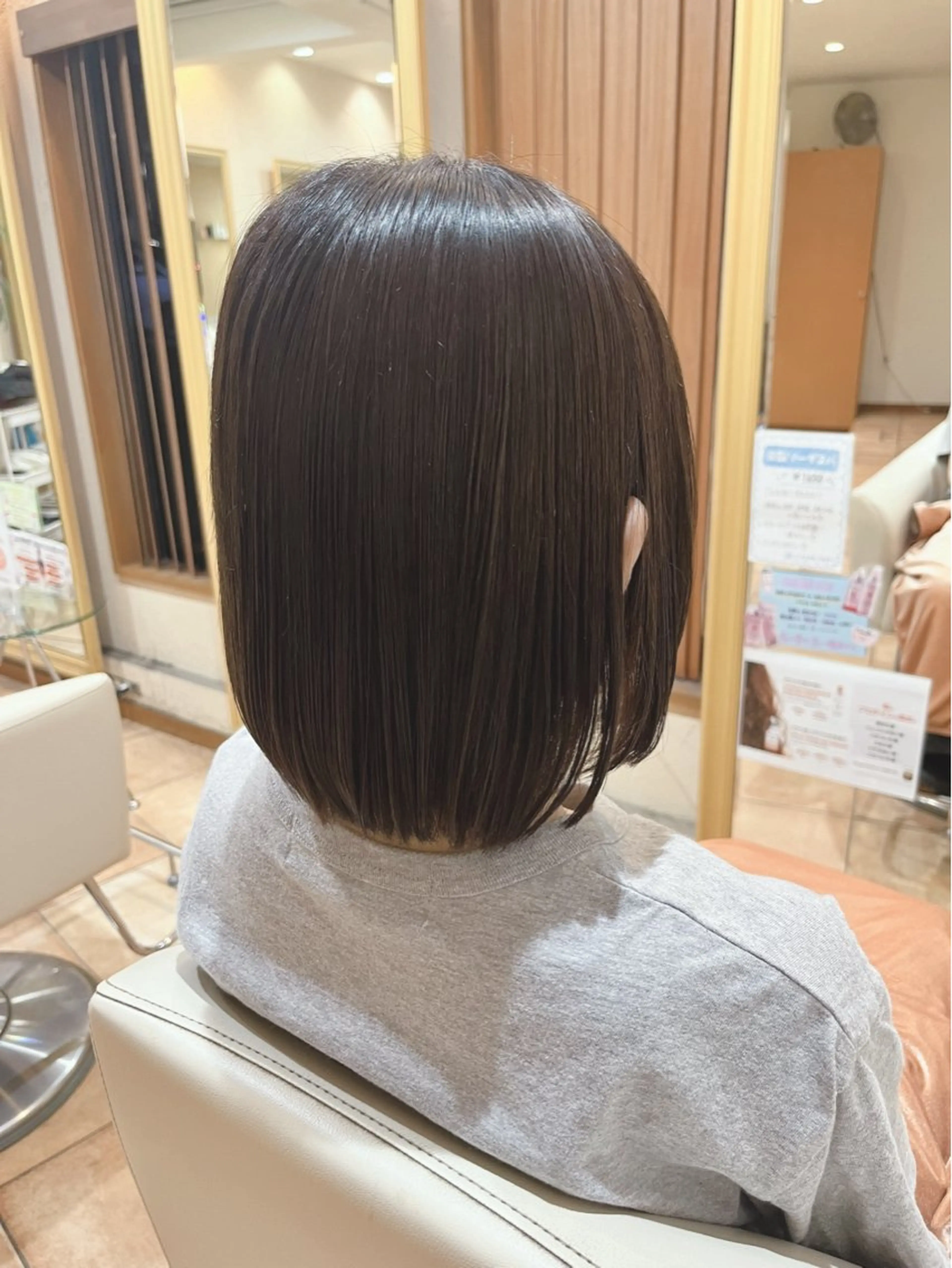 ミディアム 縮毛矯正 hairandmake NEU所属・💠 ムラカミナナカ💠のヘアスタイル