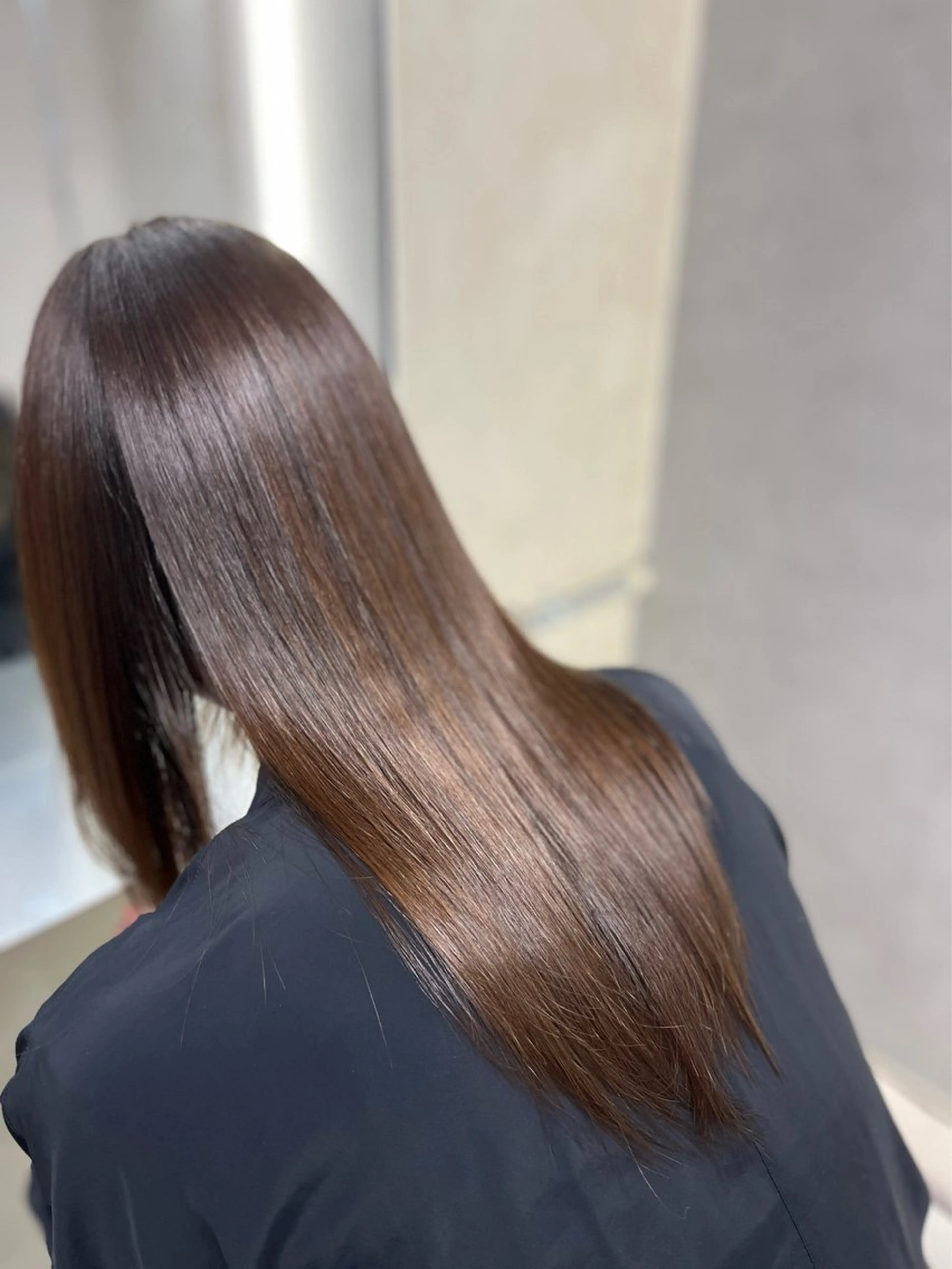 セミロング 阿倍野/髪質改善/ 花木 景のヘアスタイル