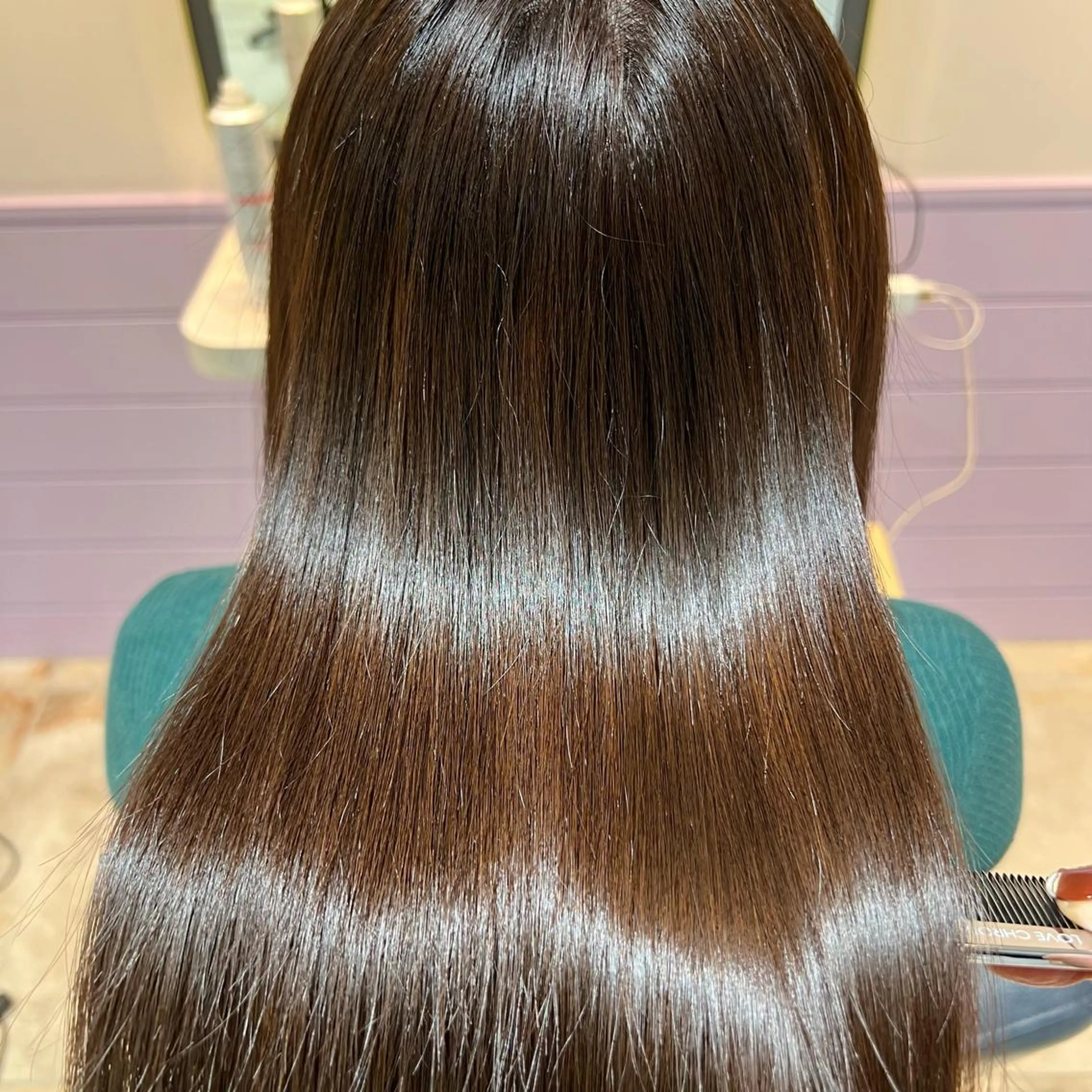 セミロング 髪質改善 トリートメント 髪質改善✨石塚 真梨奈のヘアスタイル