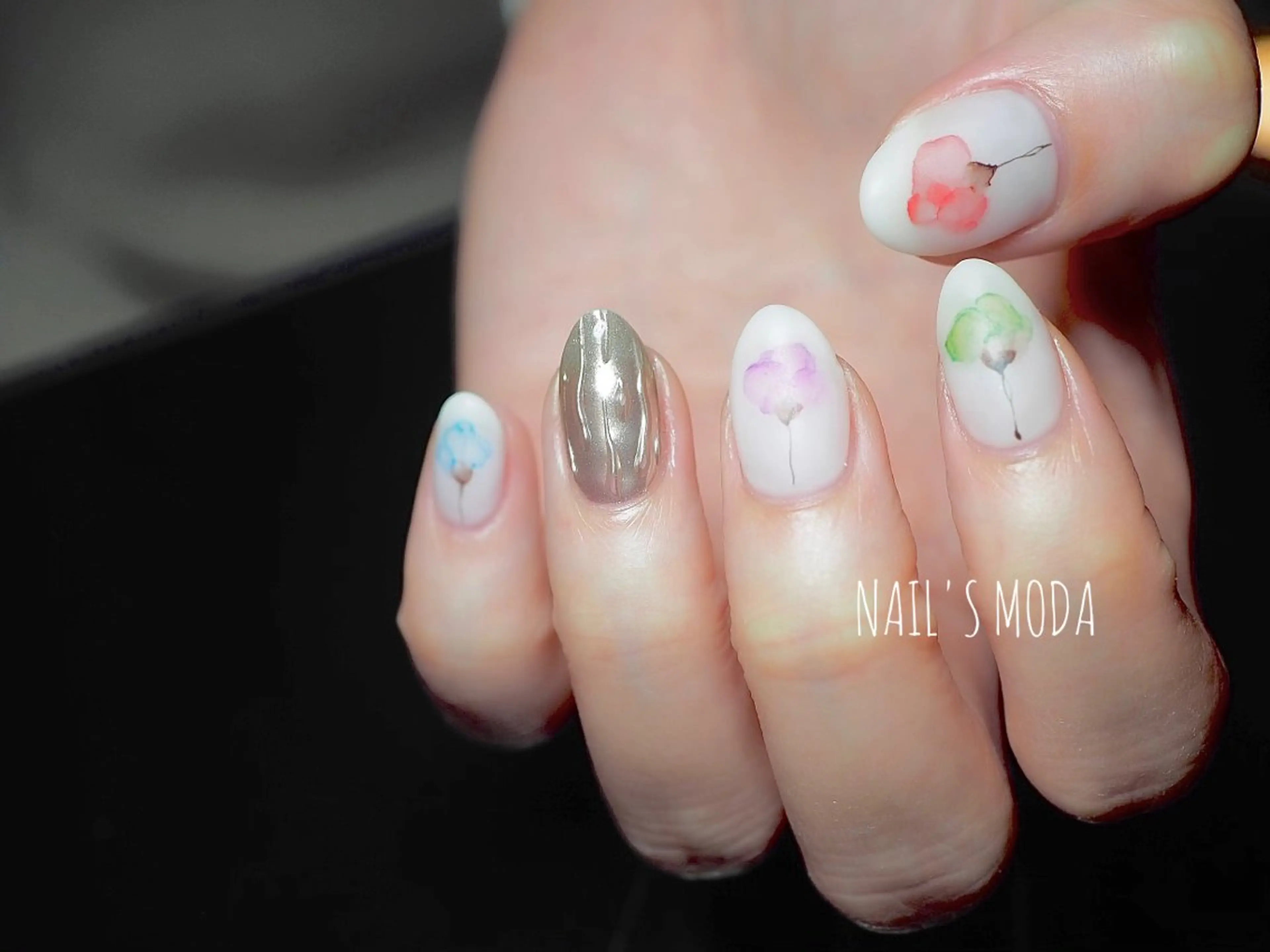 ネイル フラワーネイル NAIL'S MODAのネイルデザイン